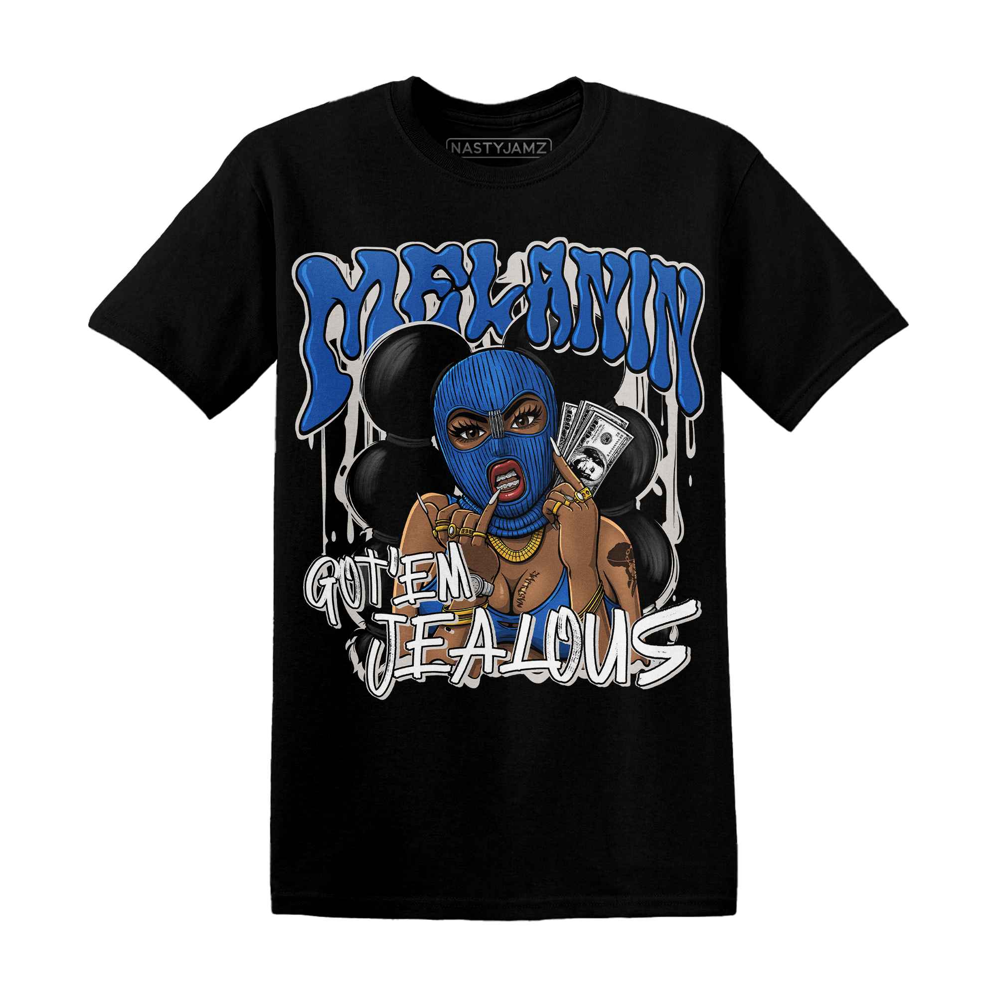 Air Max 1 86 Royal T Shirt Match Melanin Got Em Jealous - NastyJamz
