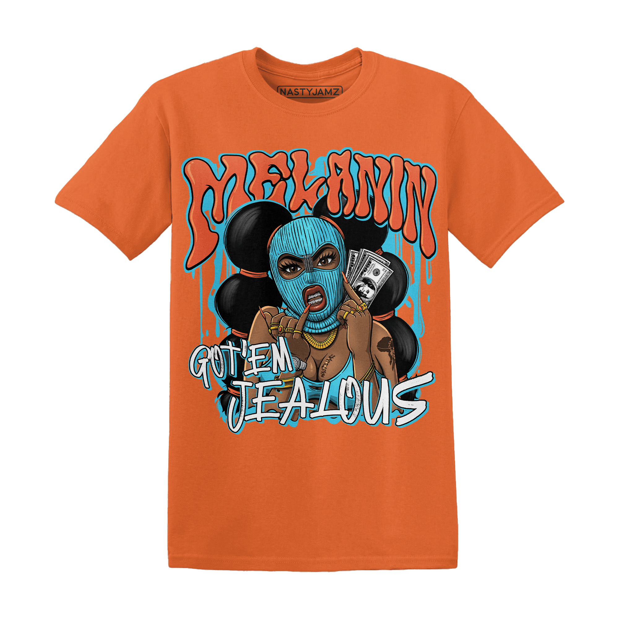 Dunk Low Dolphins T Shirt Match Melanin Got Em Jealous - NastyJamz