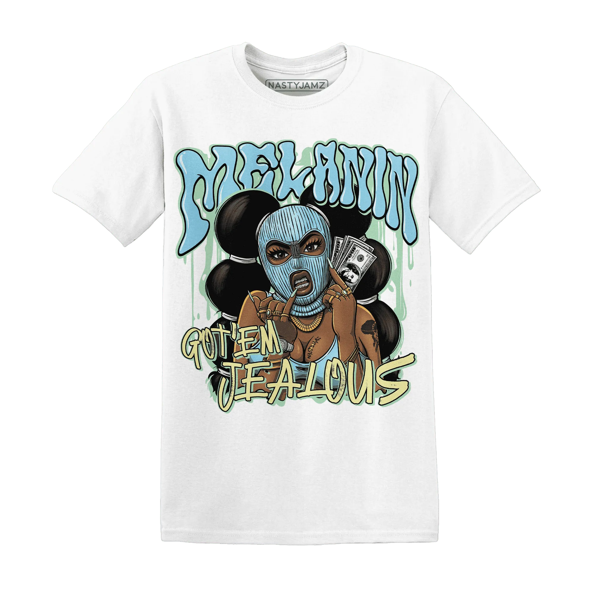 Dunk-Verdy-Visty-NastyJamz-T-Shirt-Match-Melanin-Got-Em-Jealous