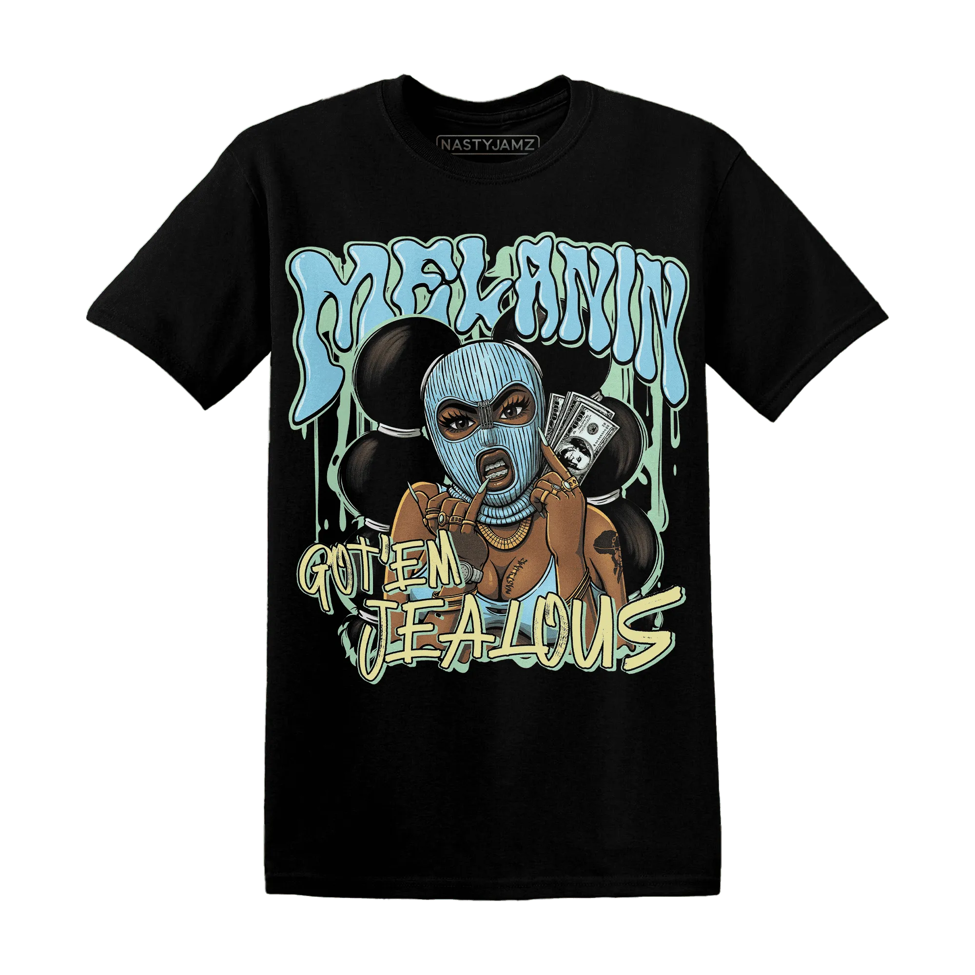Dunk-Verdy-Visty-NastyJamz-T-Shirt-Match-Melanin-Got-Em-Jealous