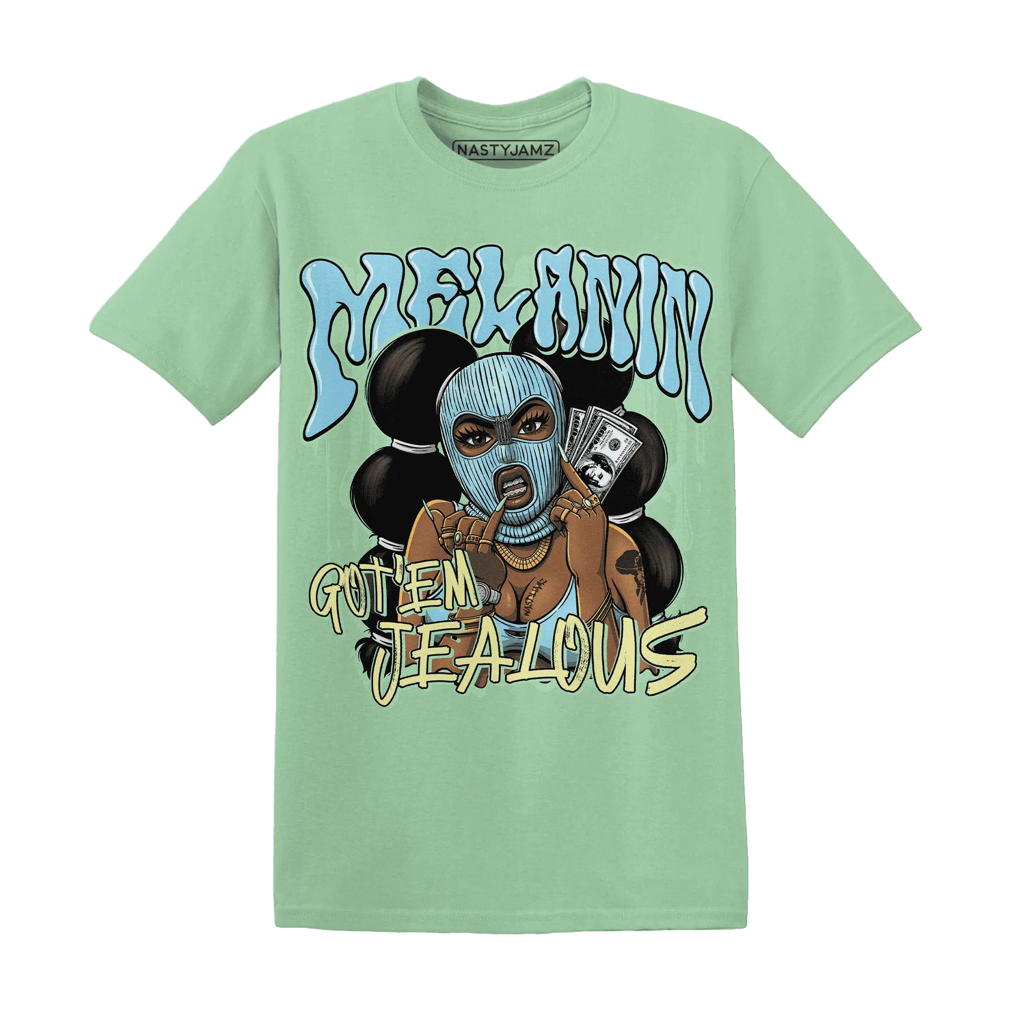 Dunk-Verdy-Visty-NastyJamz-T-Shirt-Match-Melanin-Got-Em-Jealous