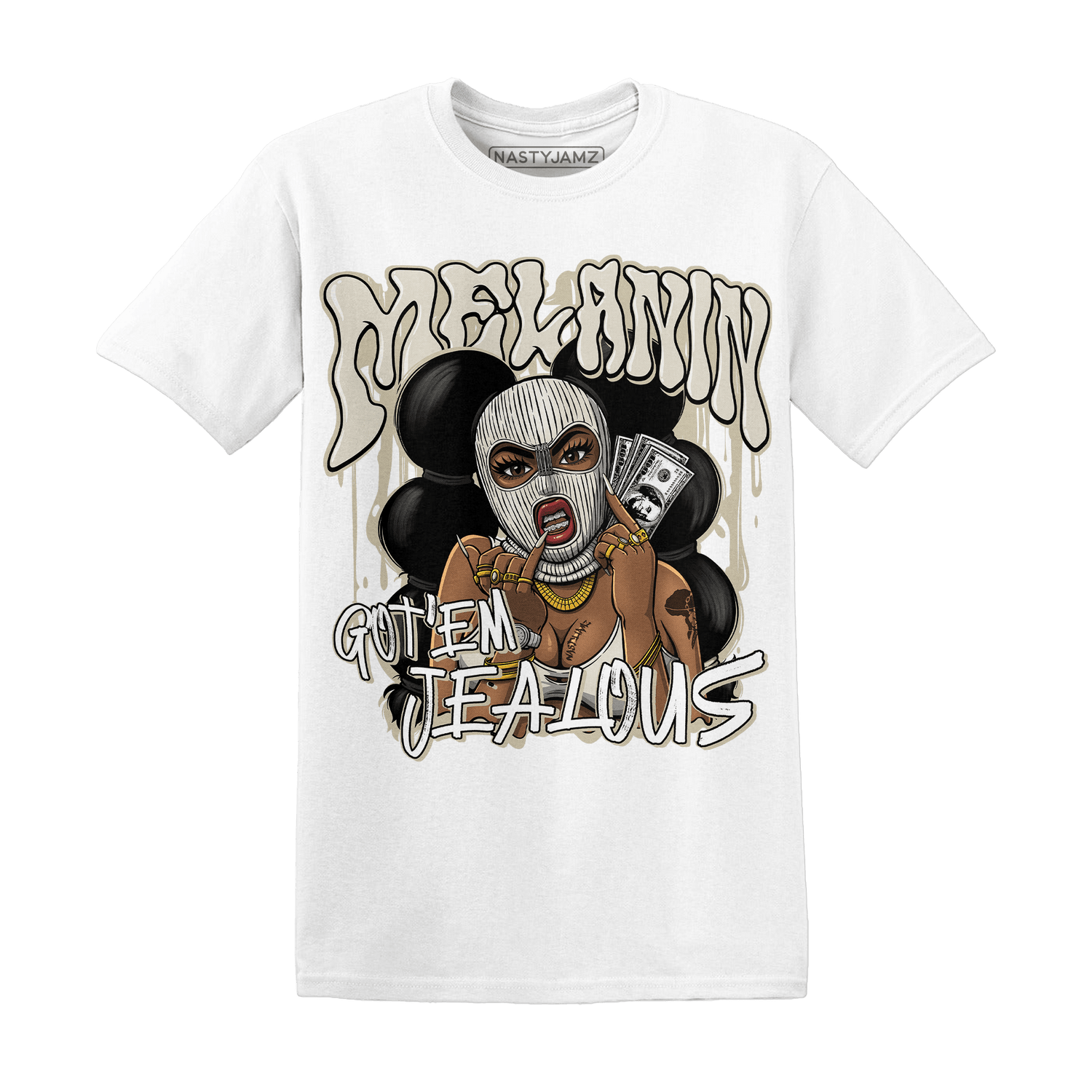 Gratitude 11s T Shirt Match Melanin Got Em Jealous - NastyJamz