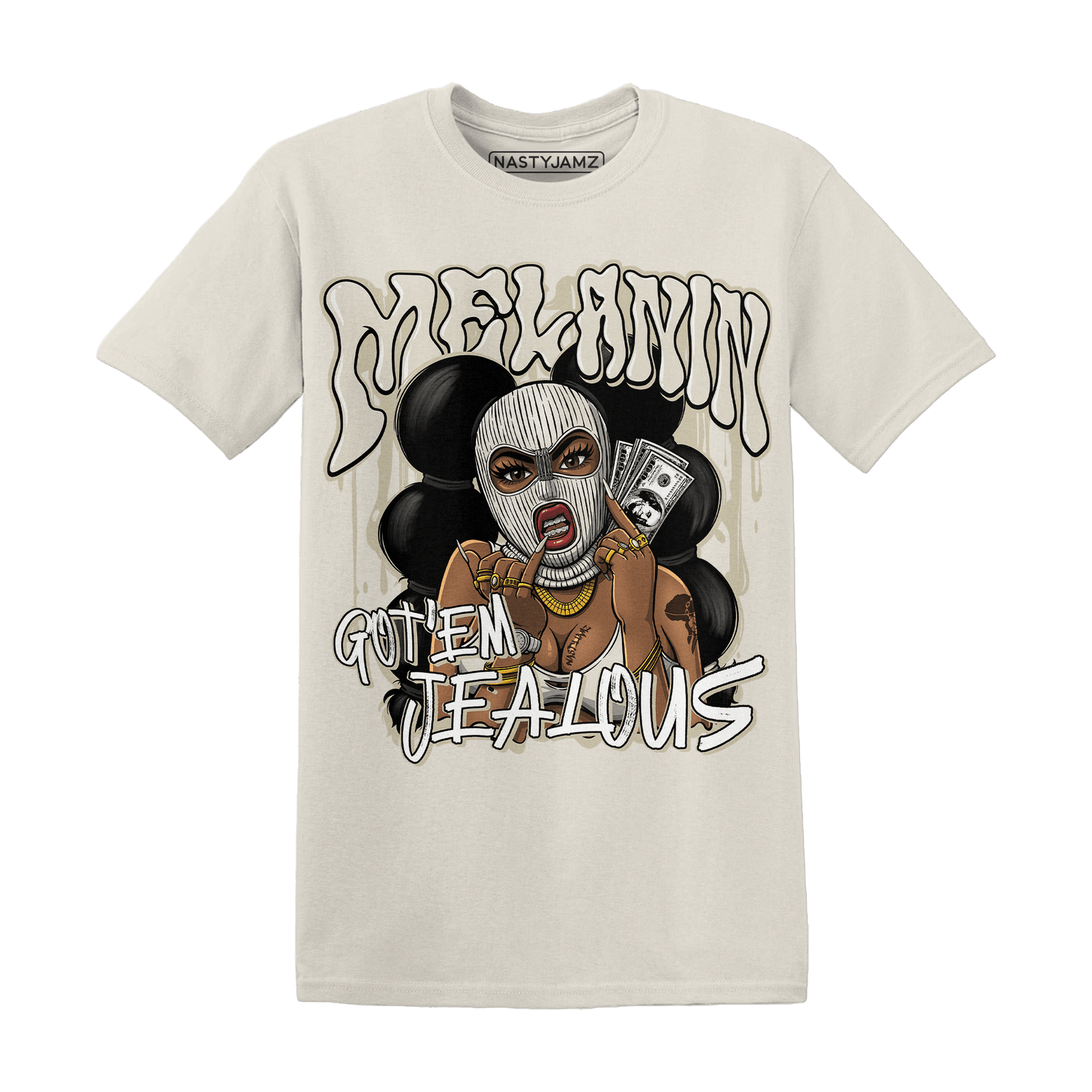 Gratitude 11s T Shirt Match Melanin Got Em Jealous - NastyJamz