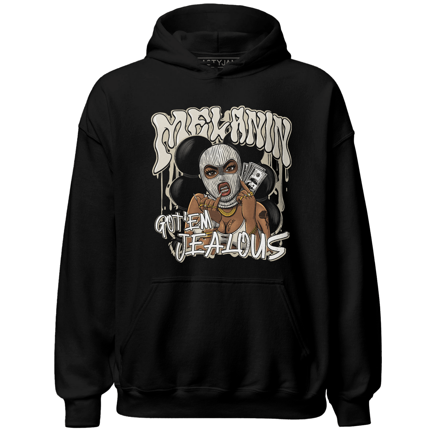 Gratitude 11s Hoodie Match Melanin Got Em Jealous - NastyJamz