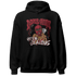 Cherry 12s Hoodie Match Melanin Got Em Jealous - NastyJamz