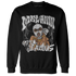 Retro High OG Black White 1s Sweatshirt Match Melanin Got Em Jealous - NastyJamz