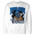 Royal Reimagined 1s Sweatshirt Match Melanin Got Em Jealous - NastyJamz