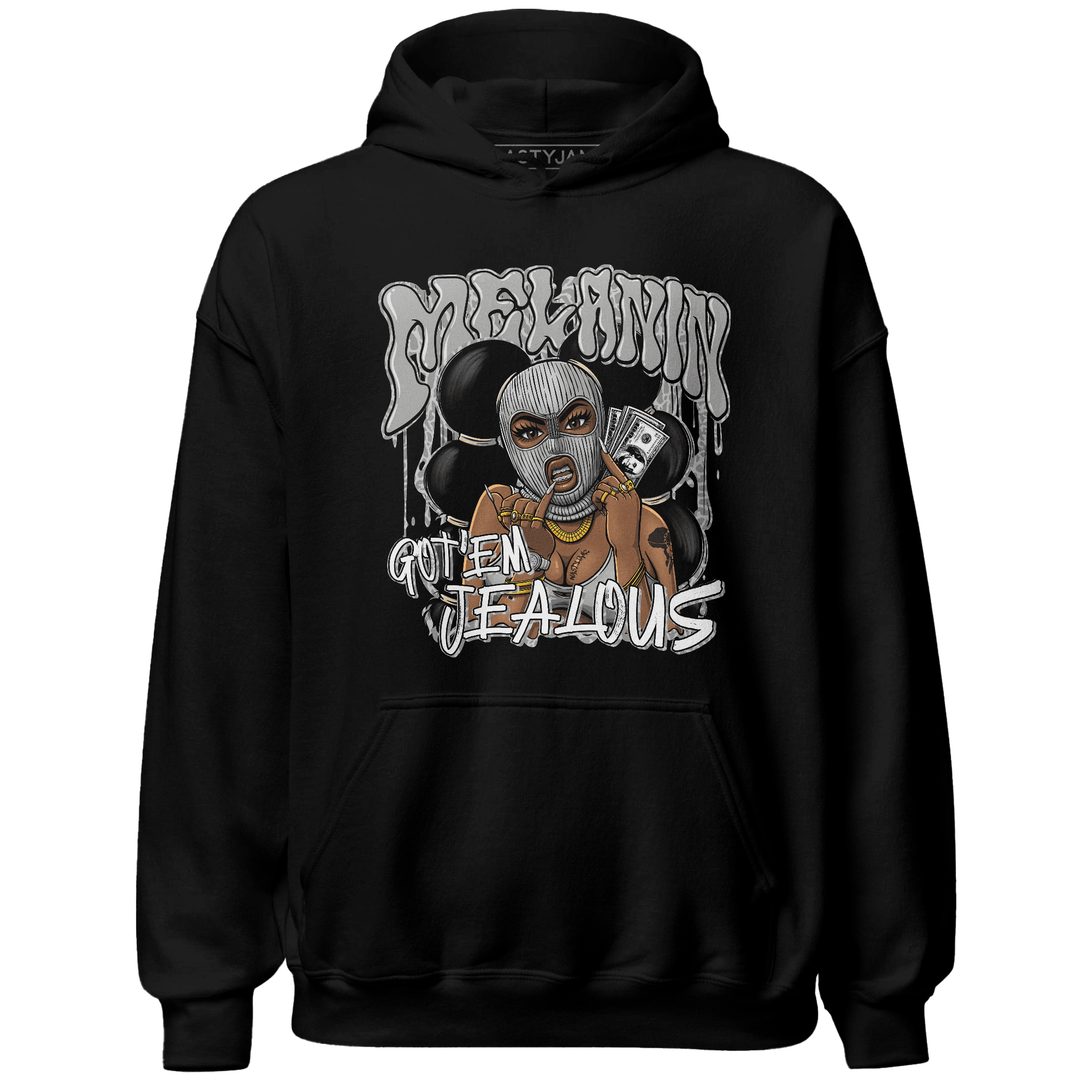 Craft Ivory 3s Hoodie Match Melanin Got Em Jealous - NastyJamz