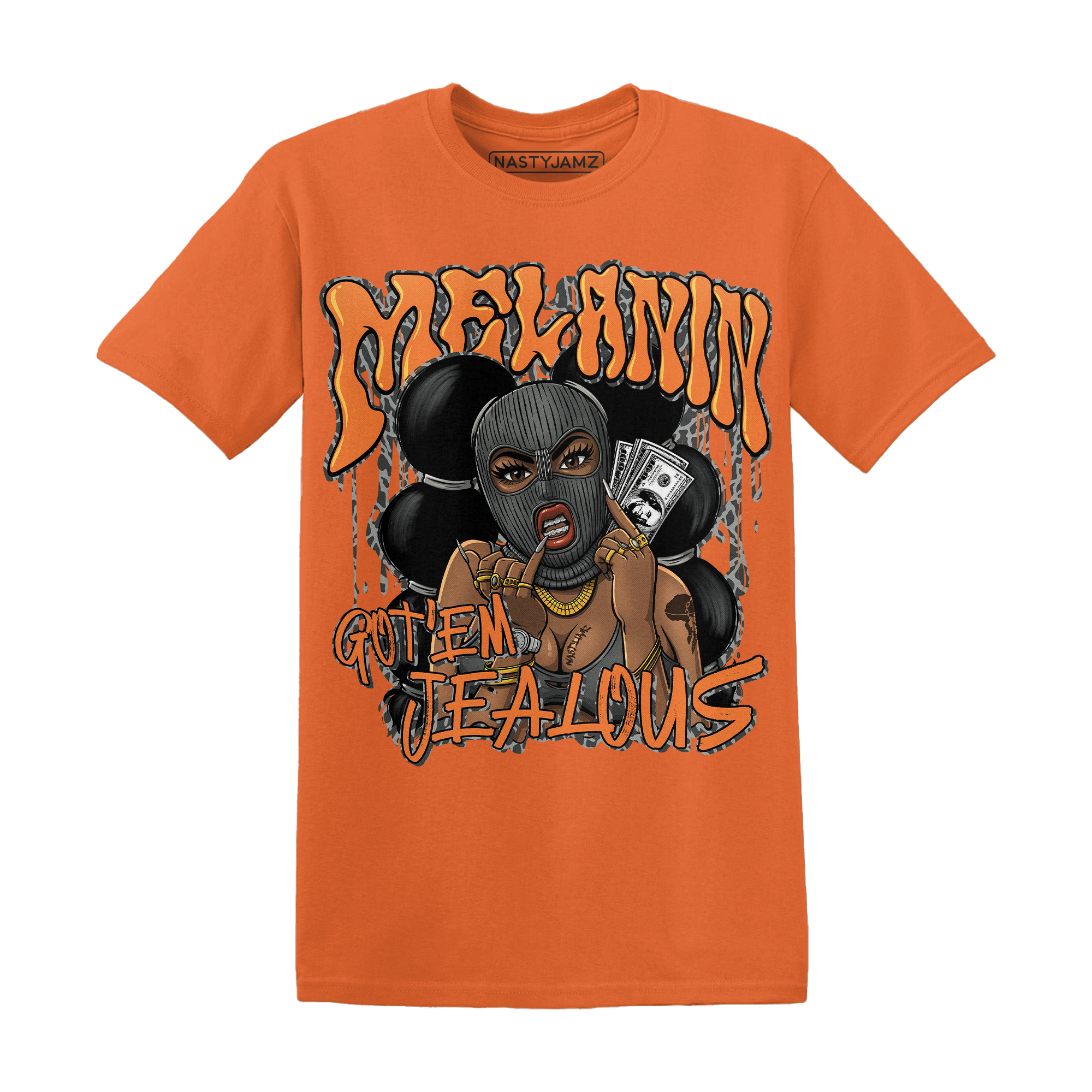 Fear Pack 3s T Shirt Match Melanin Got Em Jealous - NastyJamz