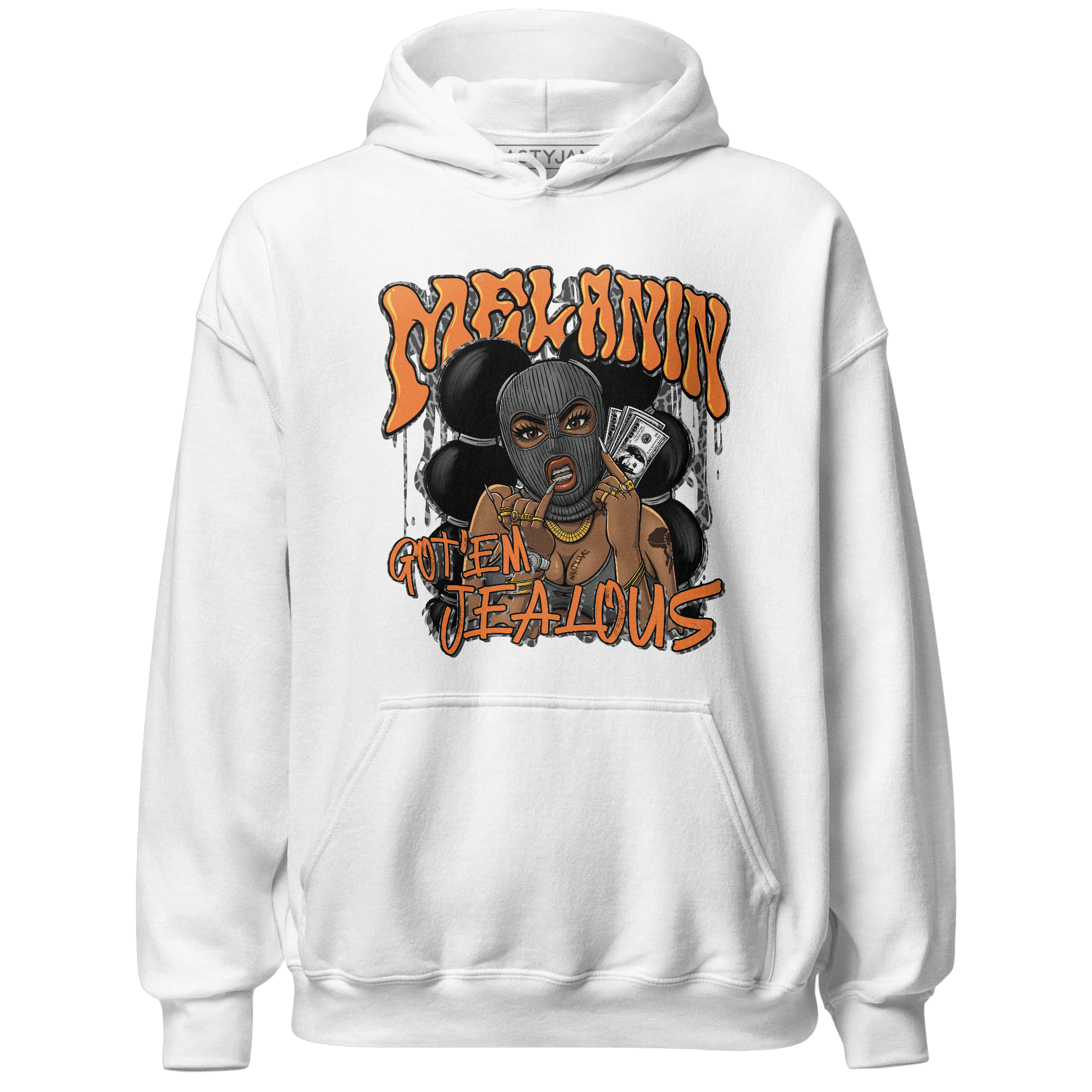 Fear Pack 3s Hoodie Match Melanin Got Em Jealous - NastyJamz