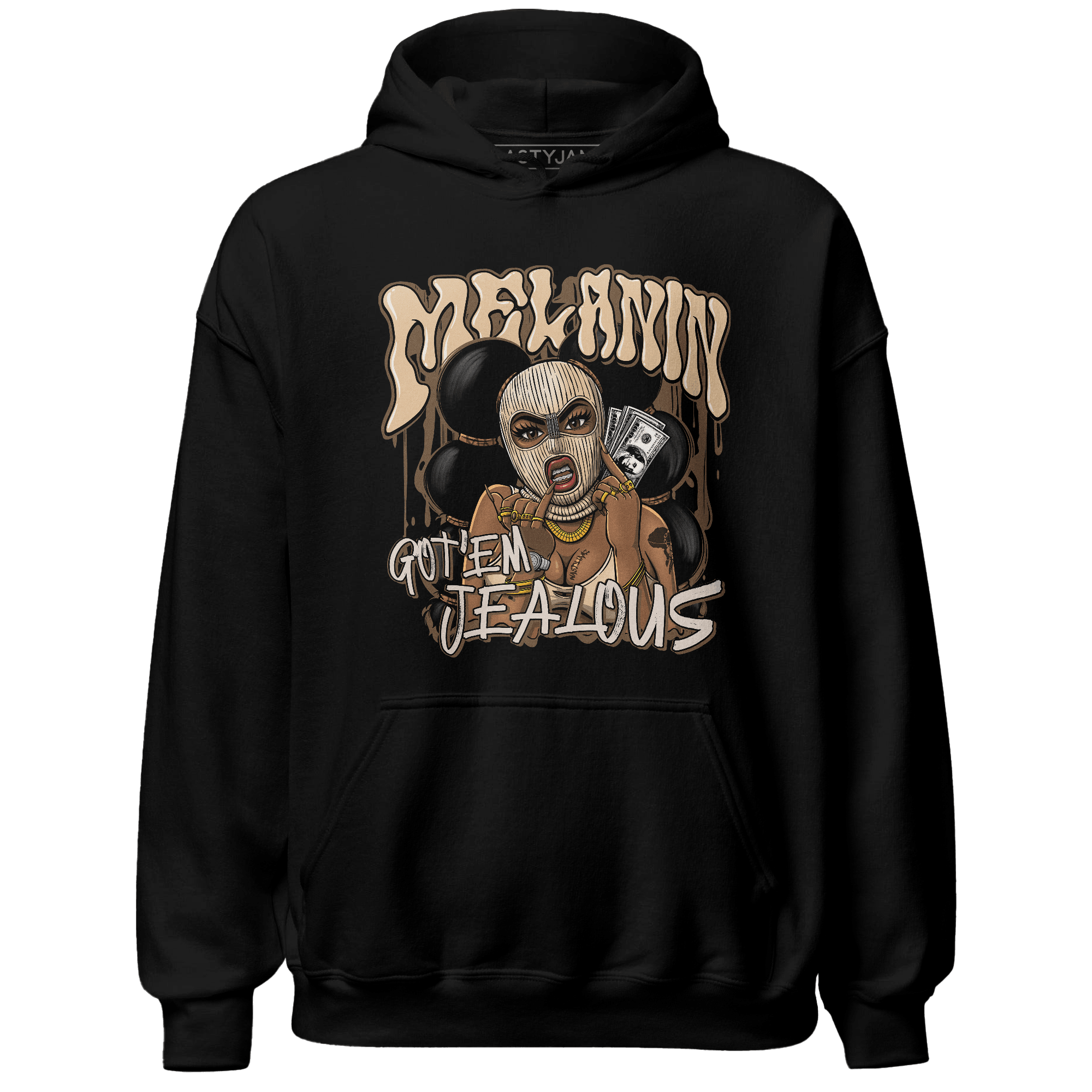 Palomino 3s Hoodie Match Melanin Got Em Jealous - NastyJamz