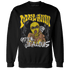 Thunder 4s Sweatshirt Match Melanin Got Em Jealous - NastyJamz