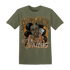 Olive 5s T Shirt Match Melanin Got Em Jealous - NastyJamz