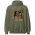 Olive 5s Hoodie Match Melanin Got Em Jealous - NastyJamz