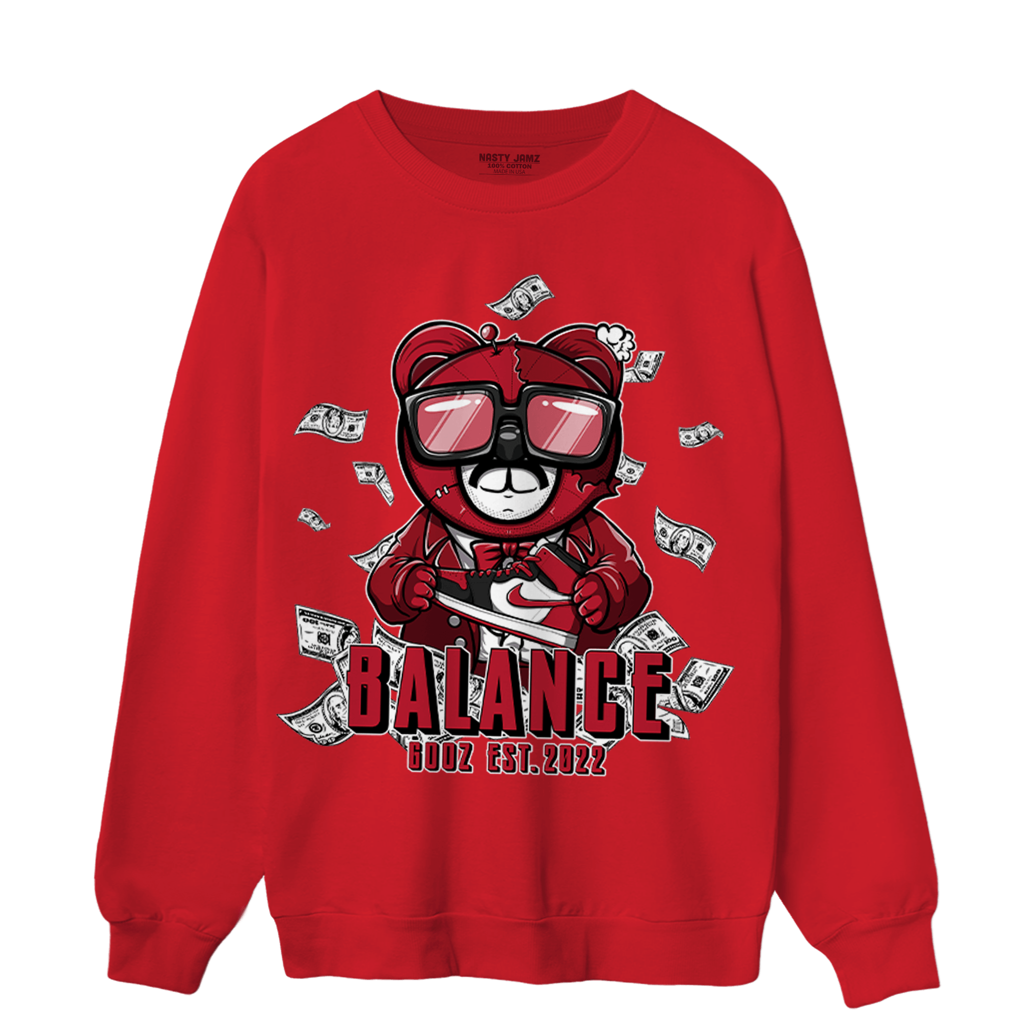 Mid Alternate Bred Toe 1s Sweatshirt Match Men BER - NastyJamz