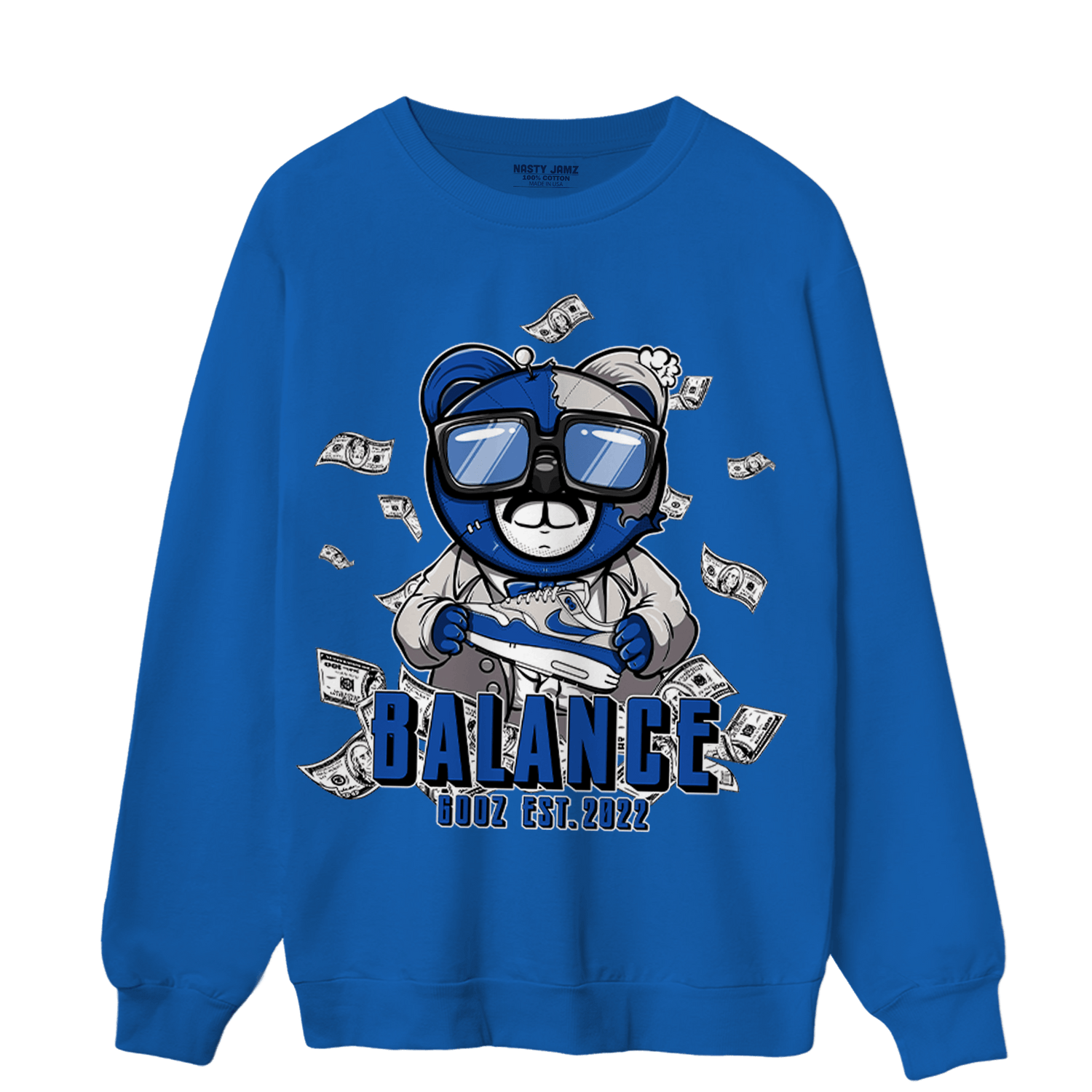 Air Max 1 86 Royal Sweatshirt Match Men BER - NastyJamz