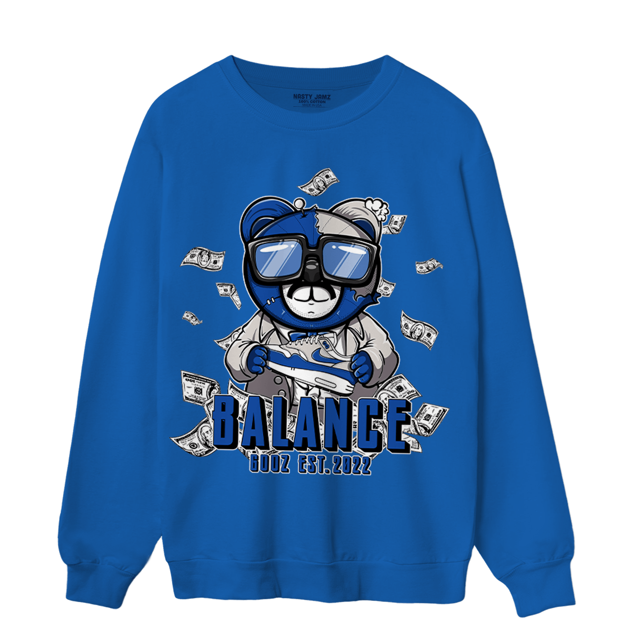 Air Max 1 86 Royal Sweatshirt Match Men BER - NastyJamz