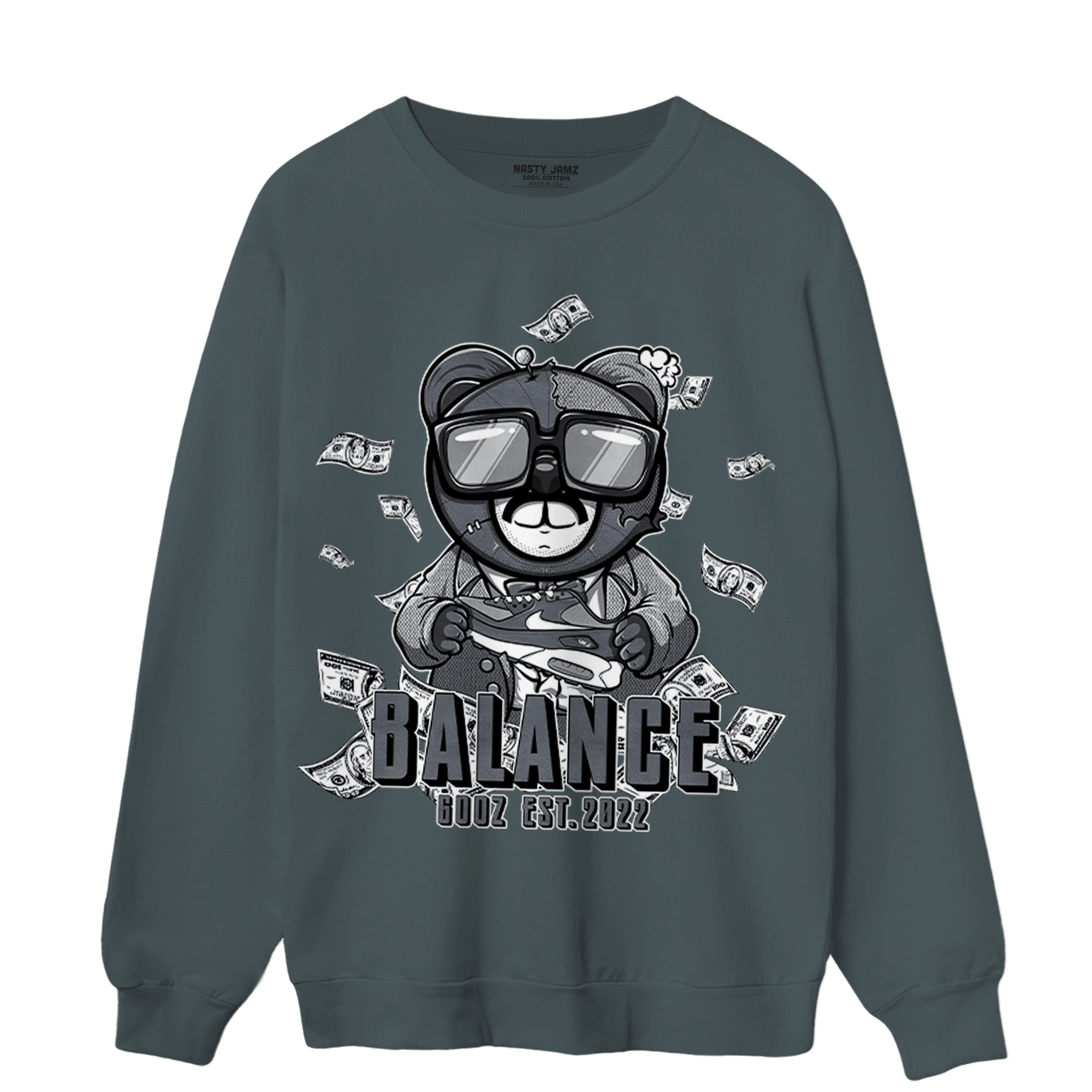 Air Max 90 Iron Grey Sweatshirt Match Men BER - NastyJamz