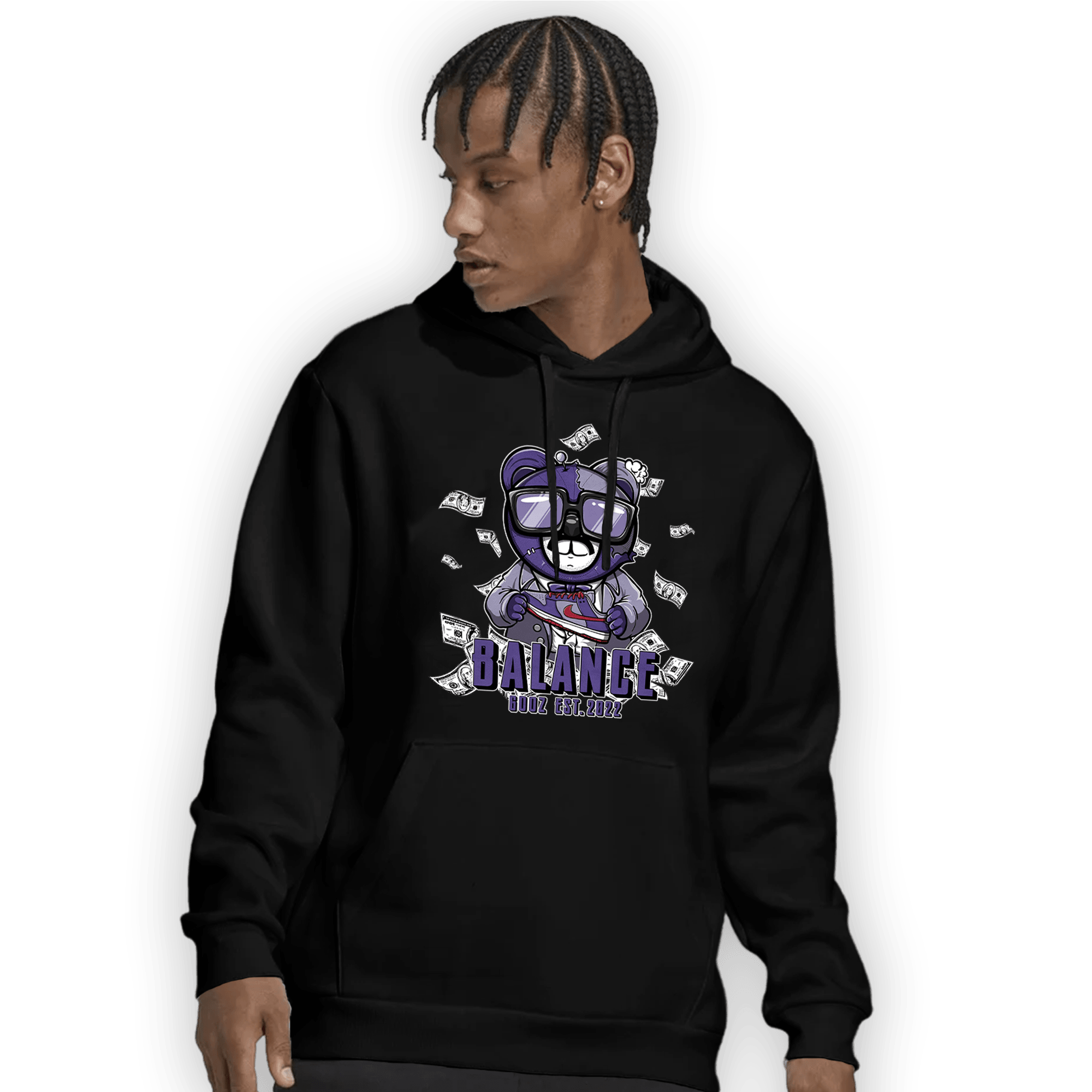 Dunk Low Plum Hoodie Match Men BER - NastyJamz