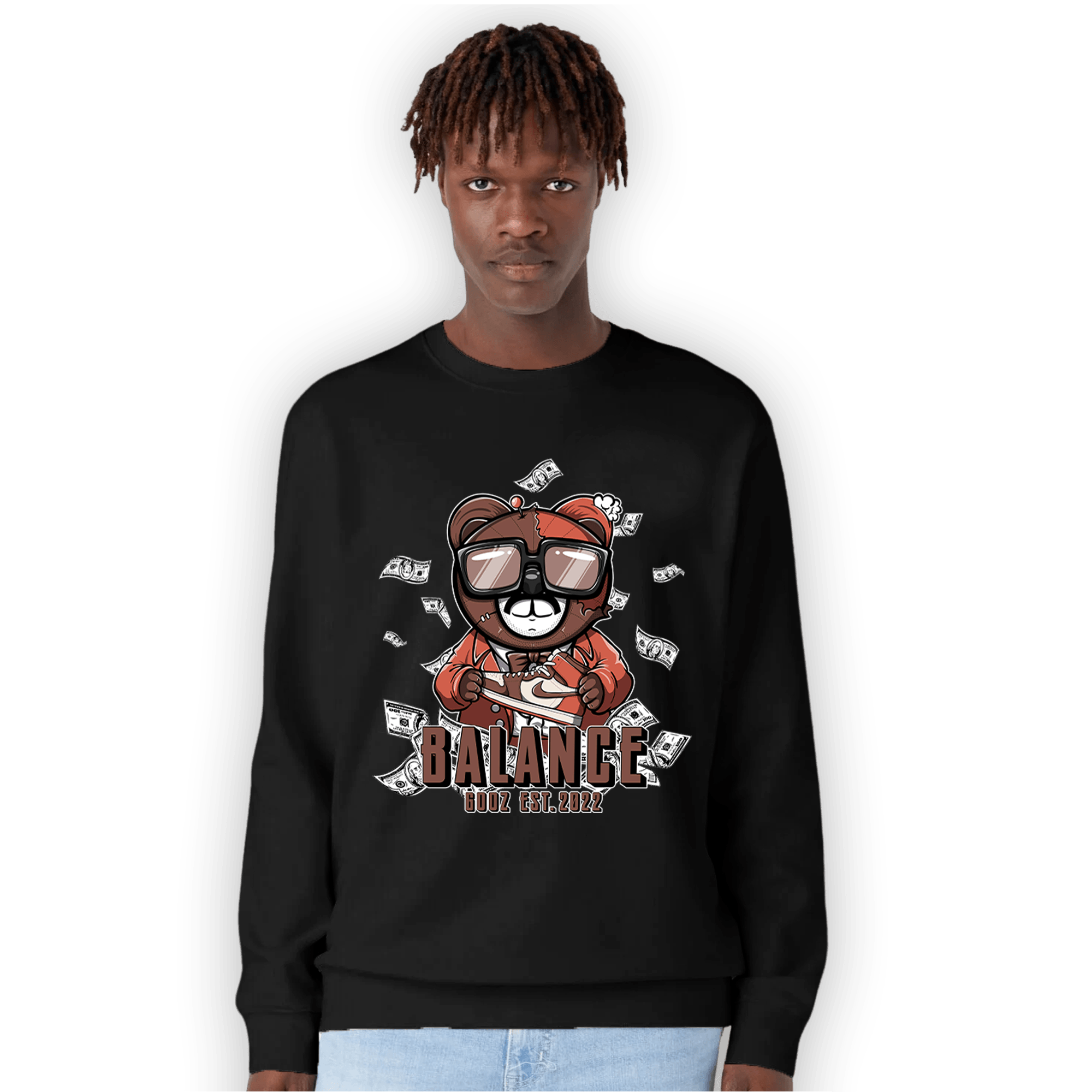 High OG Dusted Clay 1s Sweatshirt Match Men BER - NastyJamz