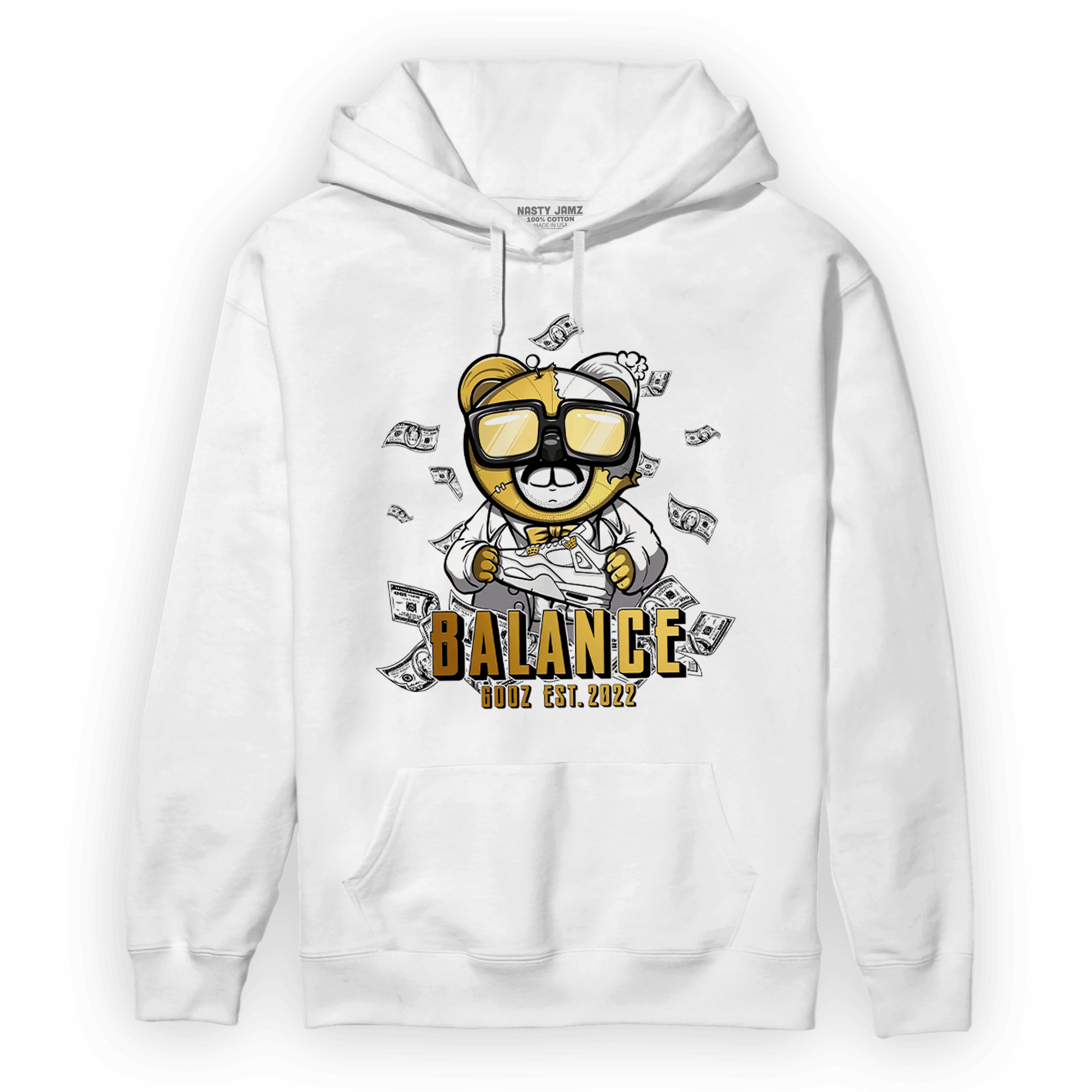 Sail 4s Hoodie Match Men BER - NastyJamz