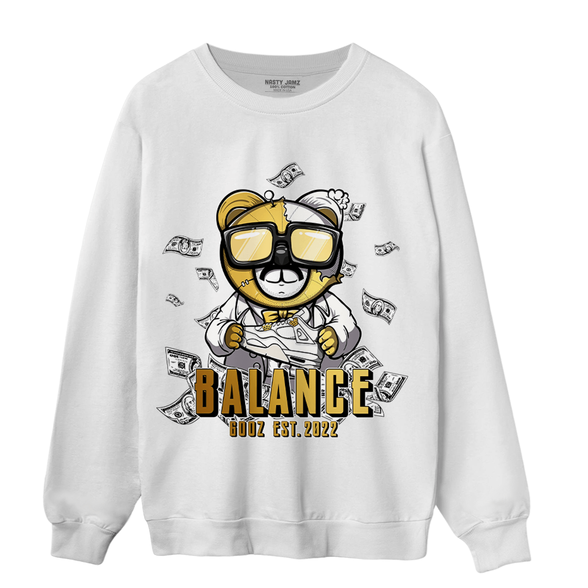Sail 4s Sweatshirt Match Men BER - NastyJamz