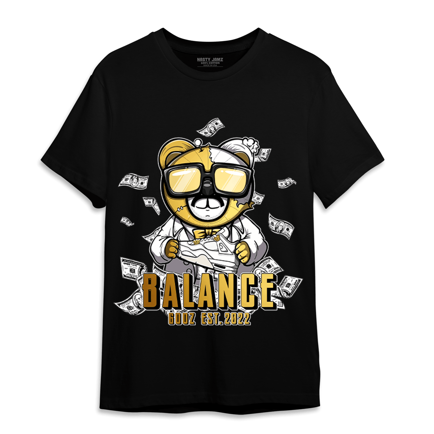 Sail 4s T Shirt Match Men BER - NastyJamz