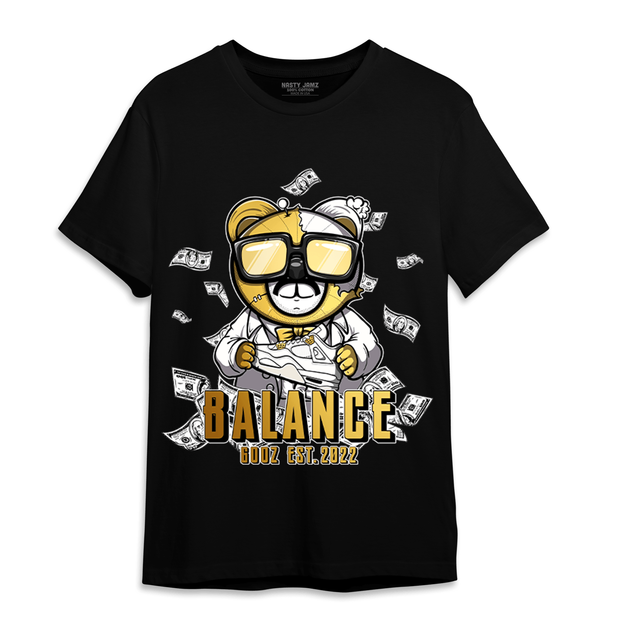 Sail 4s T Shirt Match Men BER - NastyJamz