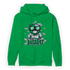 Lucky Green 5s Hoodie Match Men BER - NastyJamz