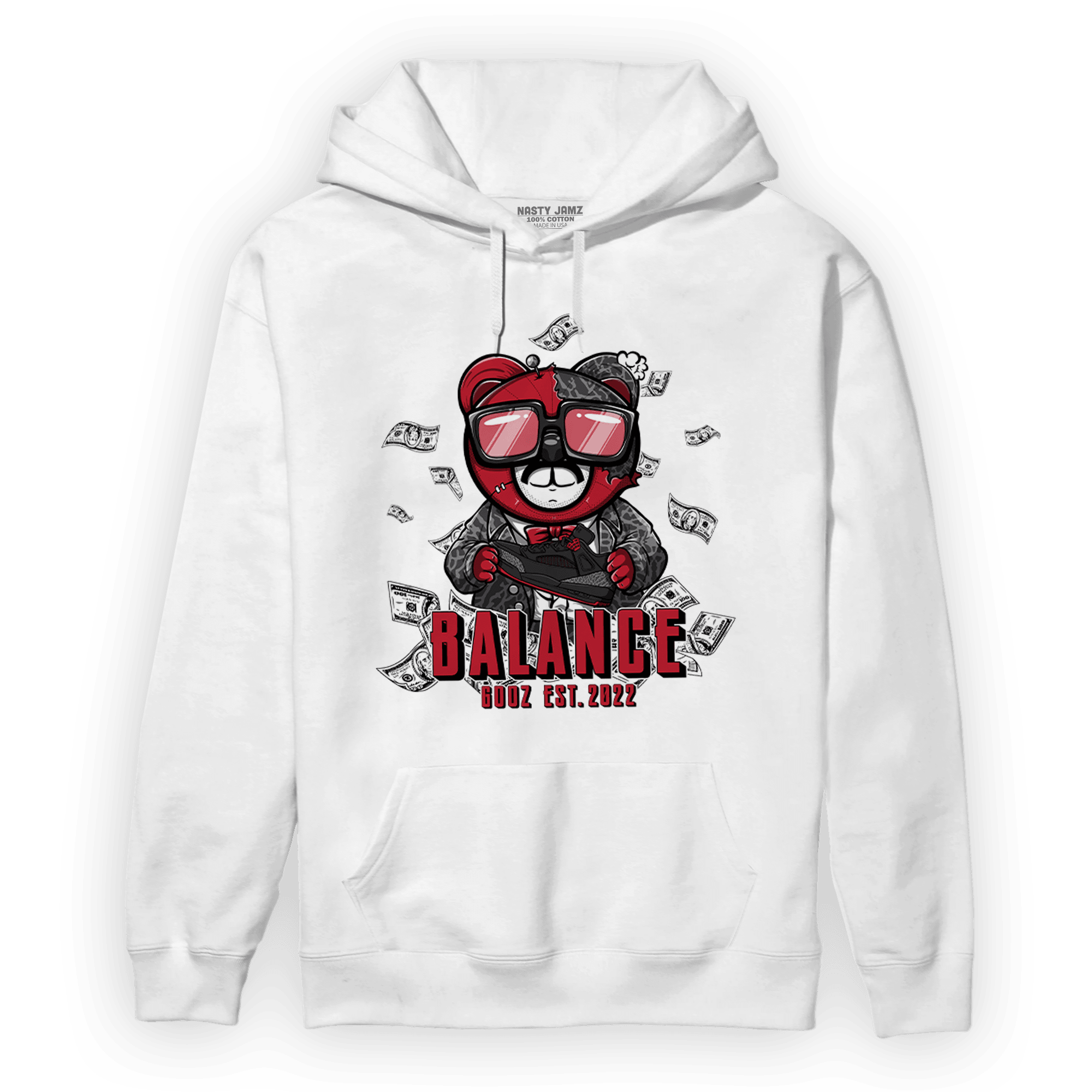 Spizike Low Bred Hoodie Match Men BER - NastyJamz