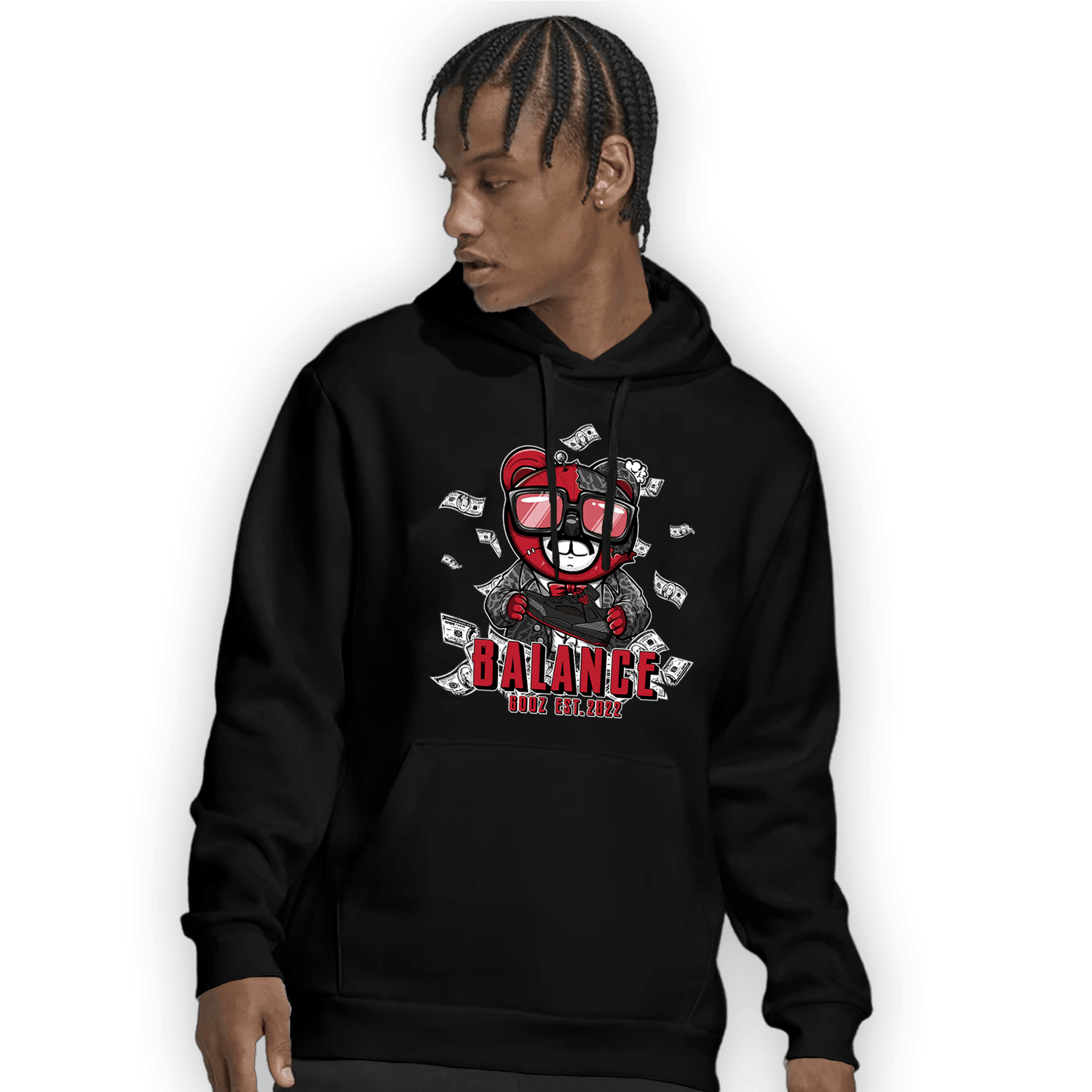 Spizike Low Bred Hoodie Match Men BER - NastyJamz
