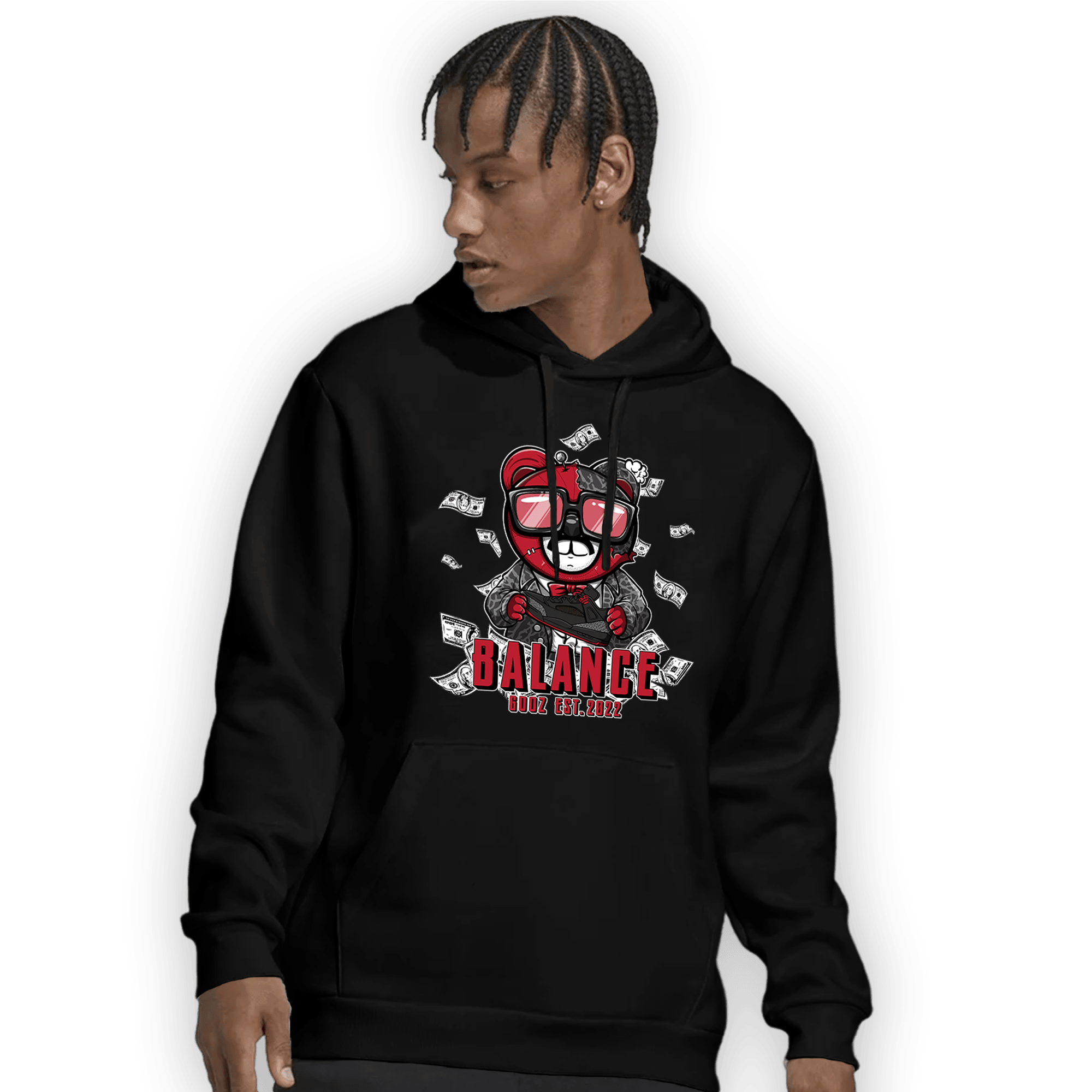 Spizike Low Bred Hoodie Match Men BER - NastyJamz