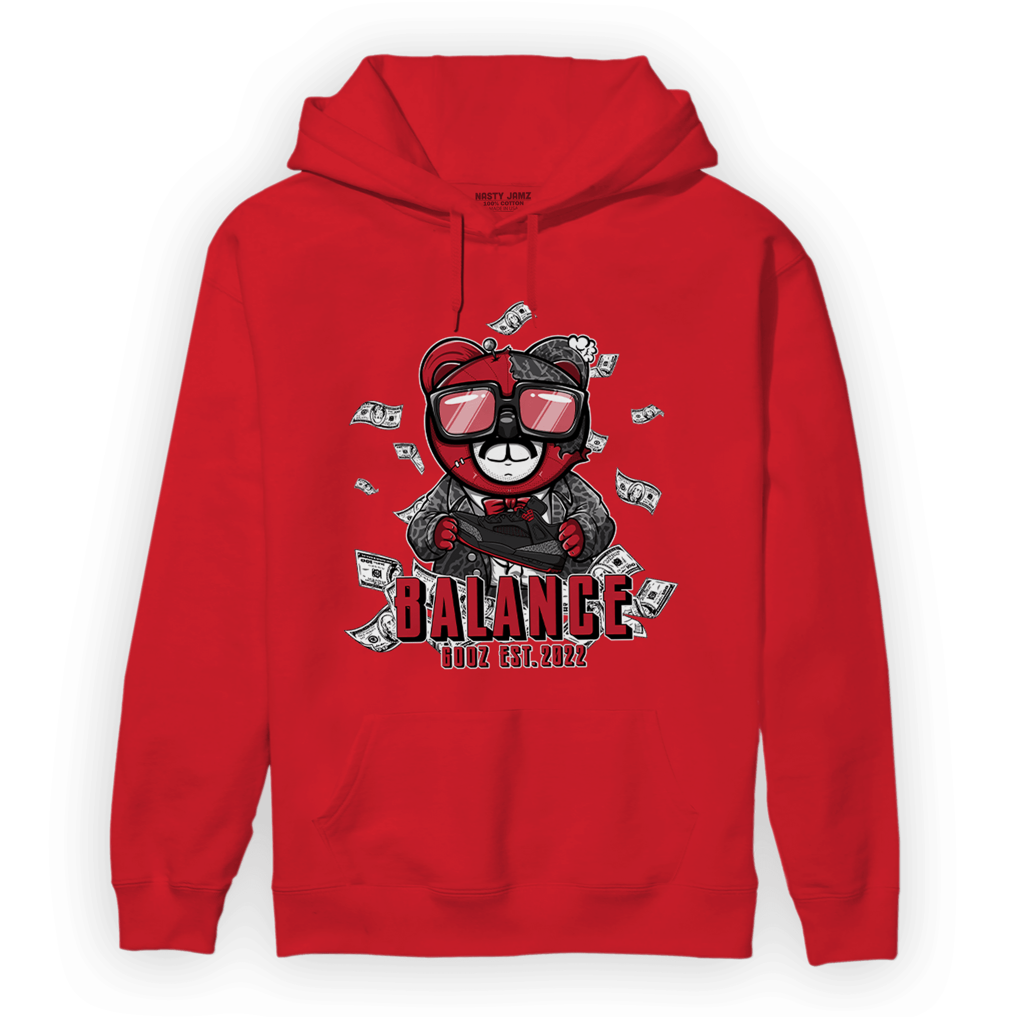 Spizike Low Bred Hoodie Match Men BER - NastyJamz