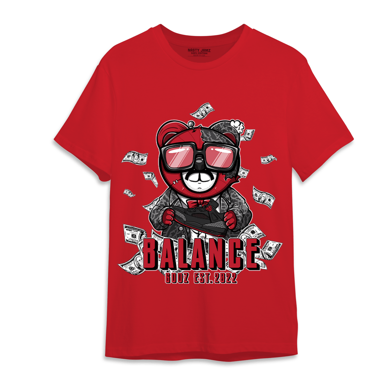 Spizike Low Bred T Shirt Match Men BER - NastyJamz