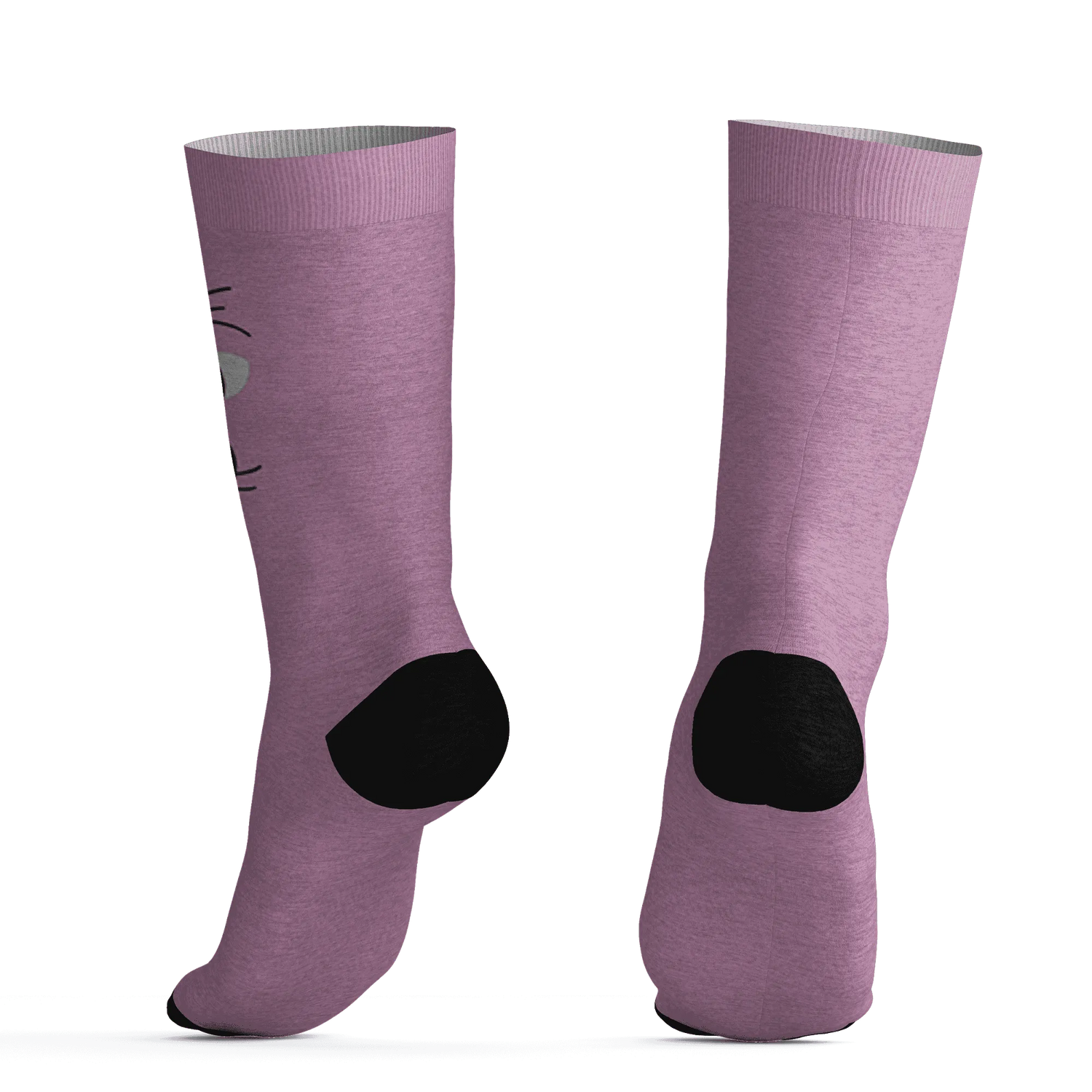 Orchid-Neutral-Grey-Black-White-4s-NastyJamz-Socks-Match-Meow-3D