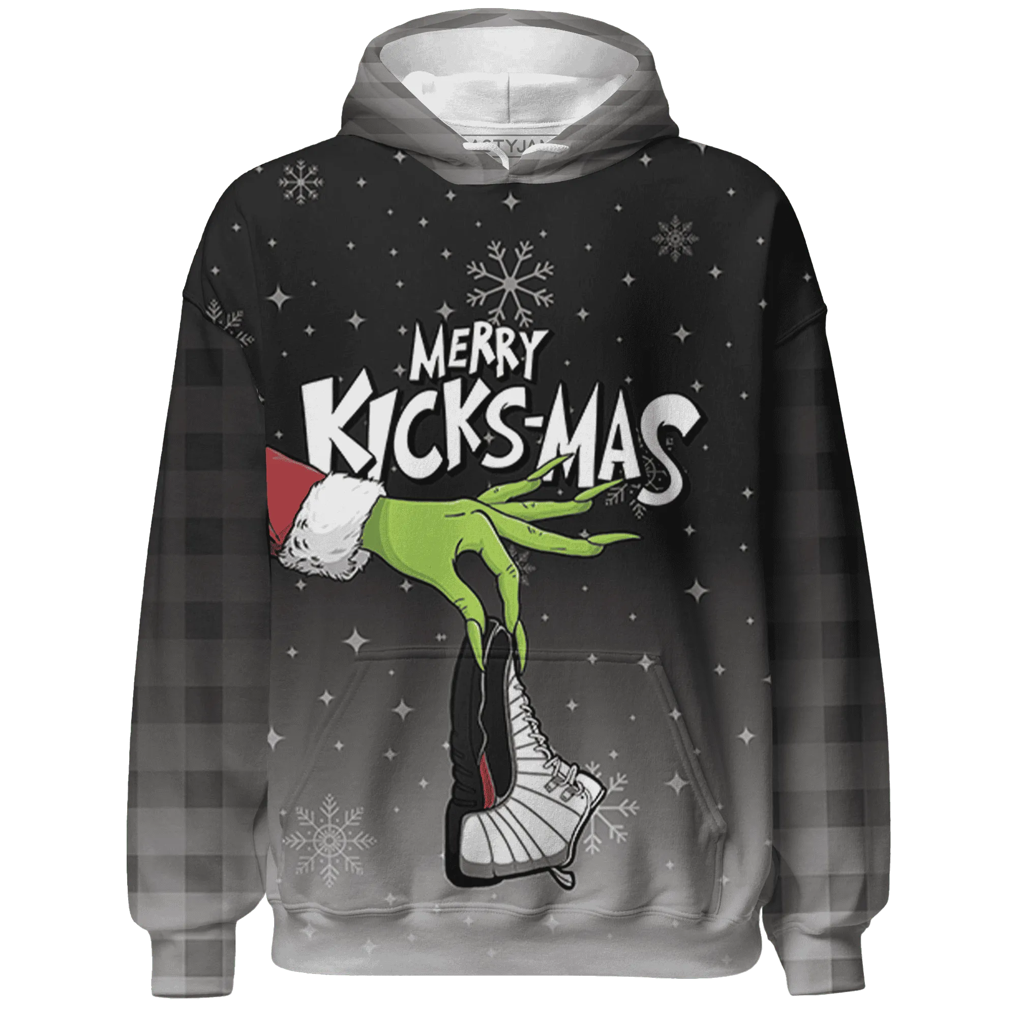 Retro-Red-Taxi-12s-NastyJamz-Hoodie-Match-Merry-Kicksmas-3D