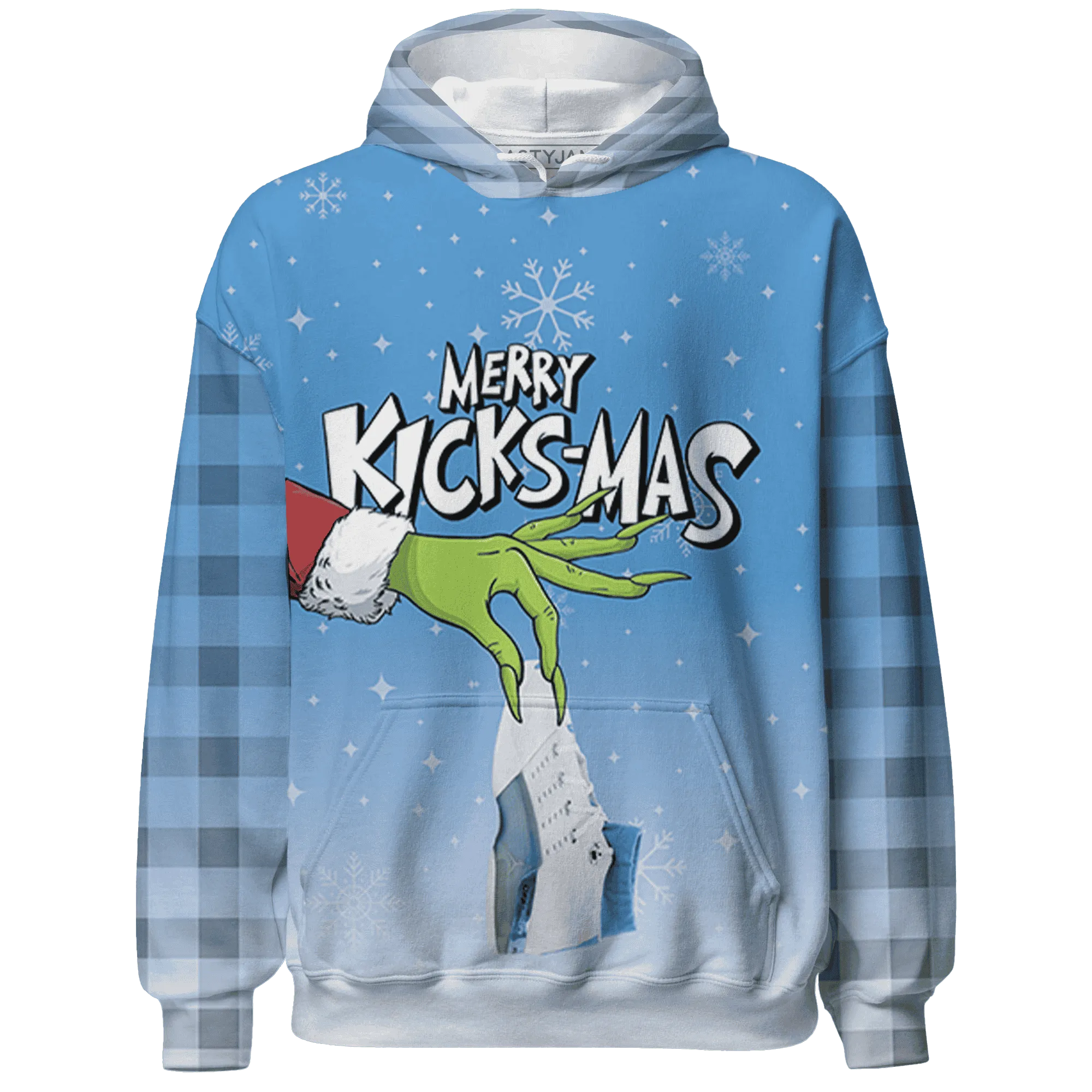 Carolina-Blue-Univercitii-17s-NastyJamz-Hoodie-Match-Merry-Kicksmas-3D