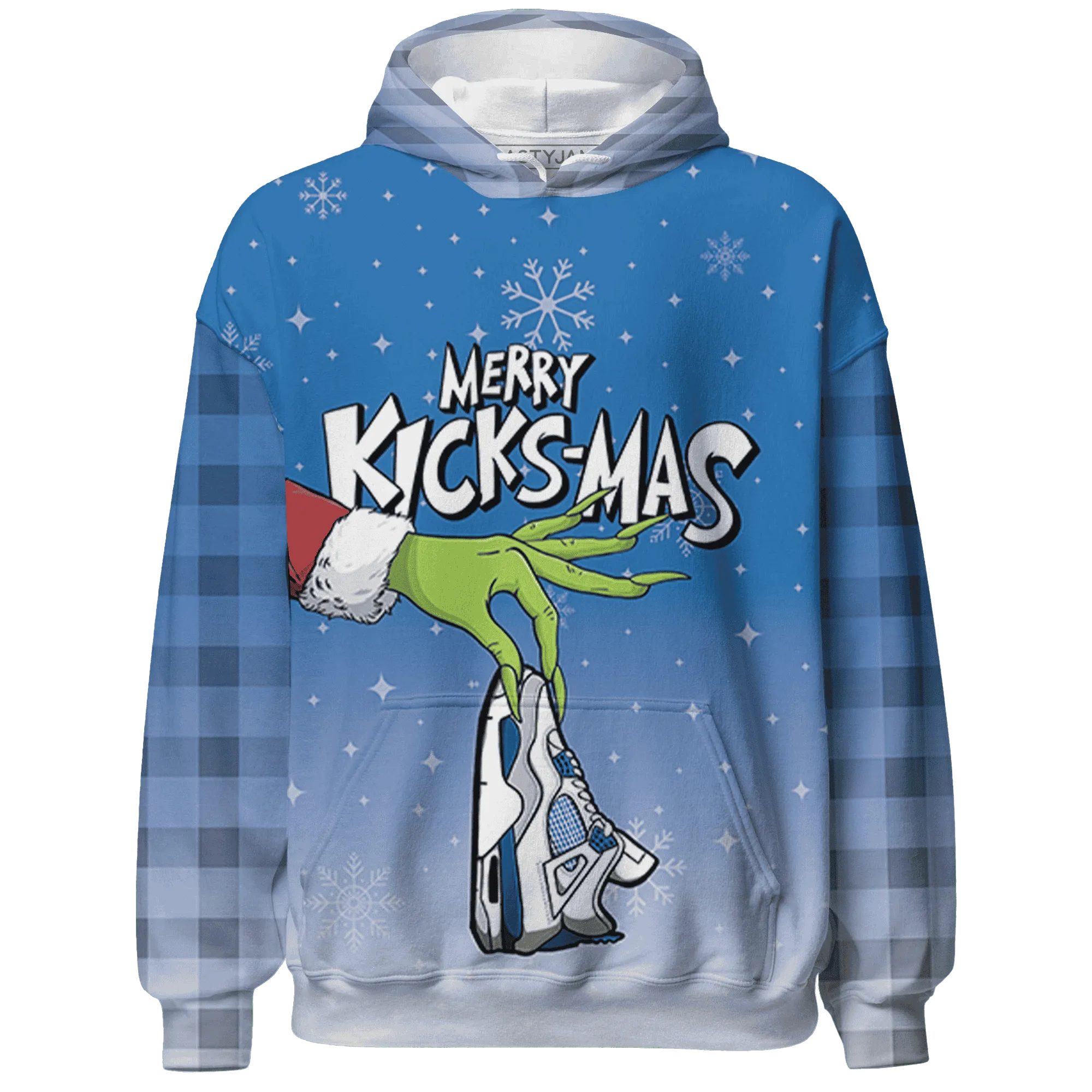 Industrial-Blue-4s-NastyJamz-Hoodie-Match-Merry-Kicksmas-3D