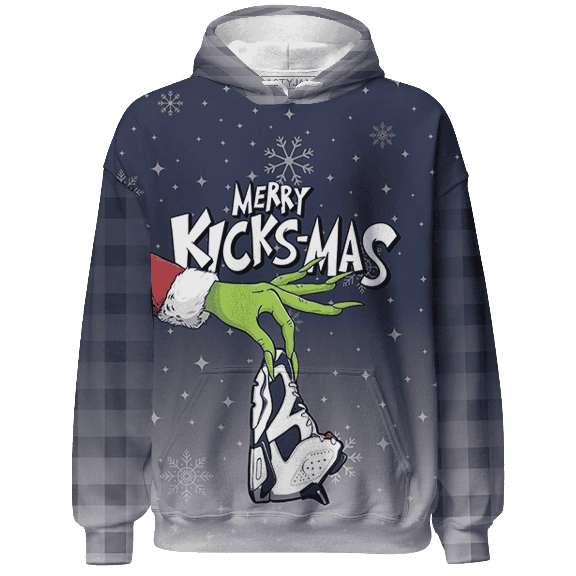 White-Navy-6s-NastyJamz-Hoodie-Match-Merry-Kicksmas-3D