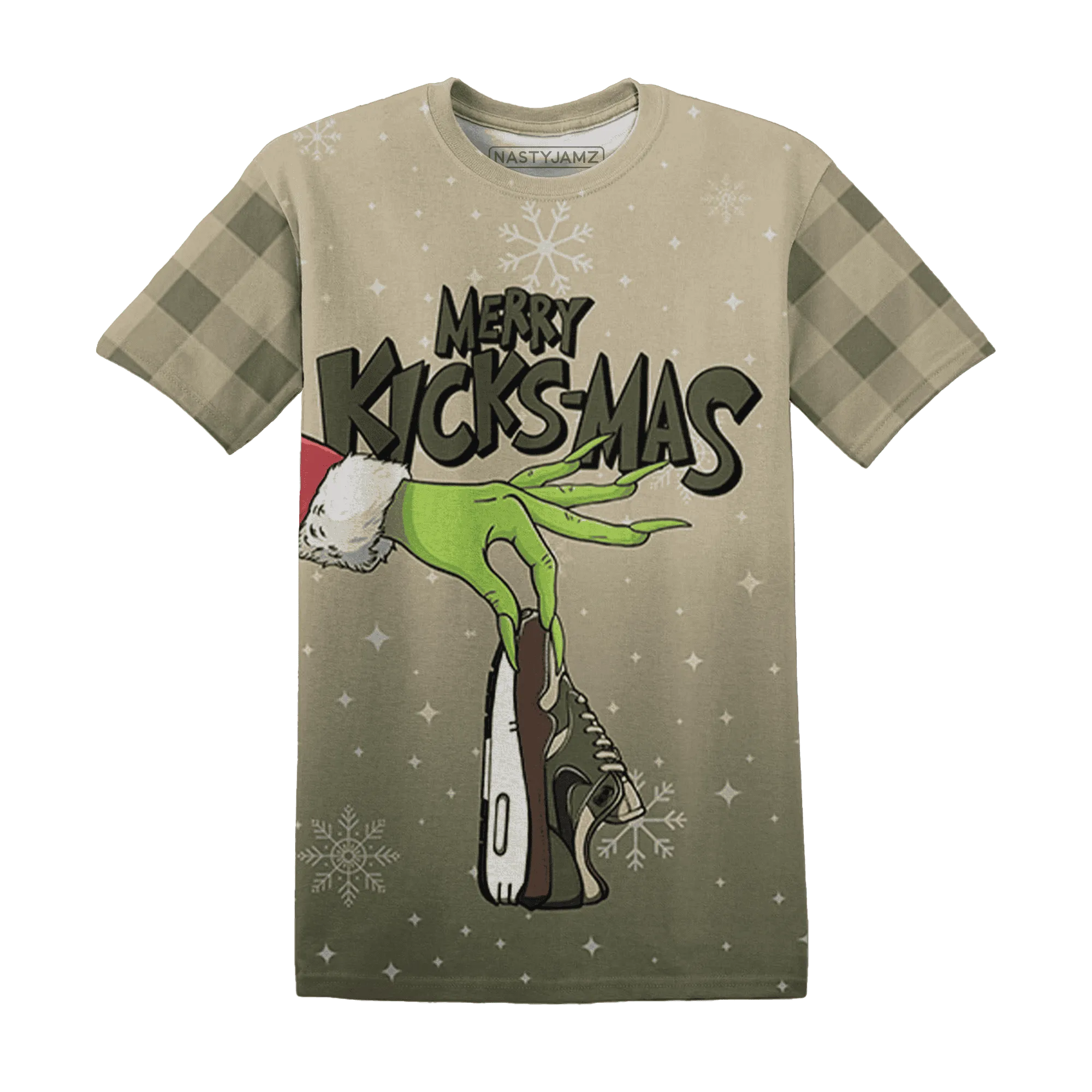 AM-1-Essential-Premium-NastyJamz-T-Shirt-Match-Merry-Kicksmas-3D