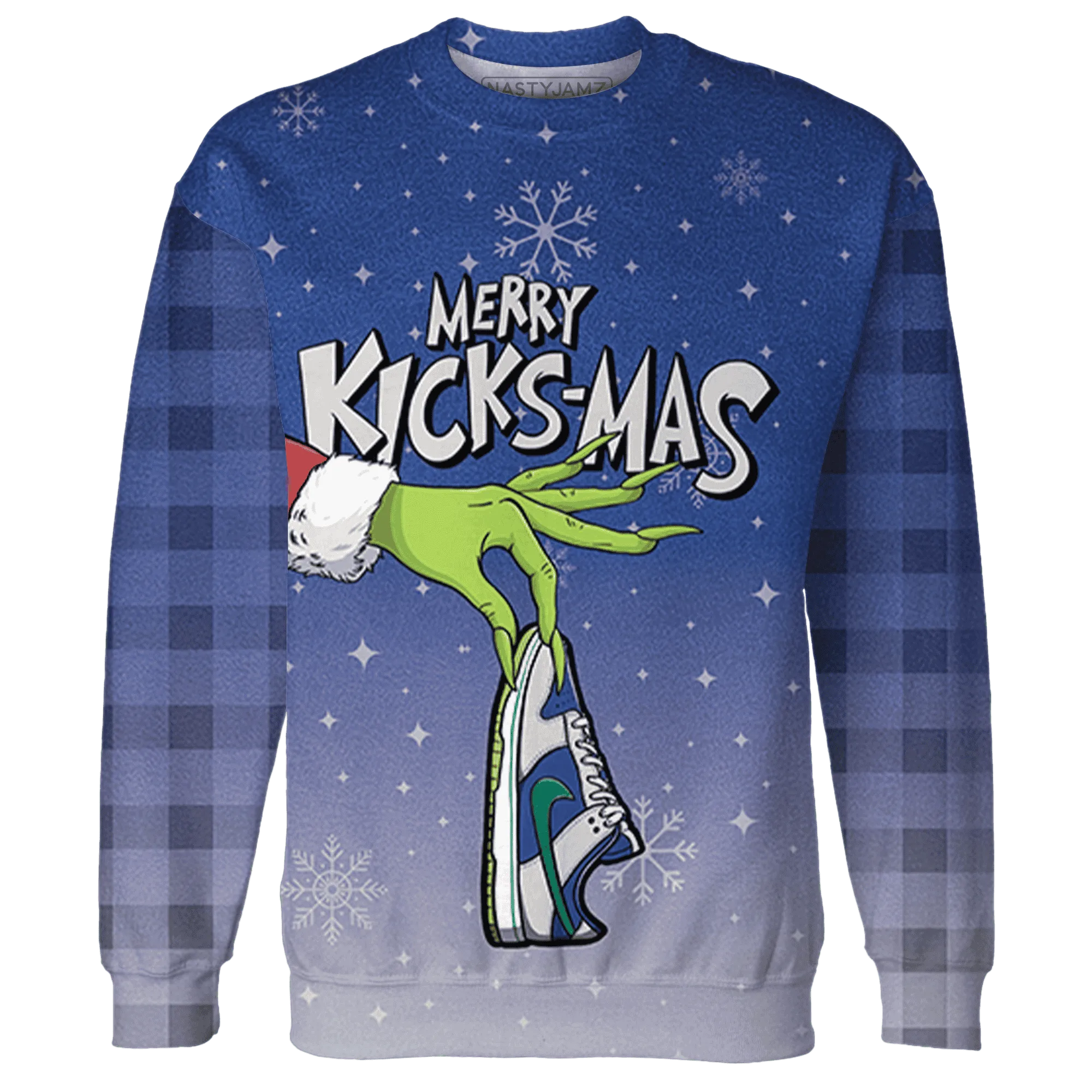 Dunk-Hyper-Royal-Malachite-NastyJamz-Sweatshirt-Match-Merry-Kicksmas-3D