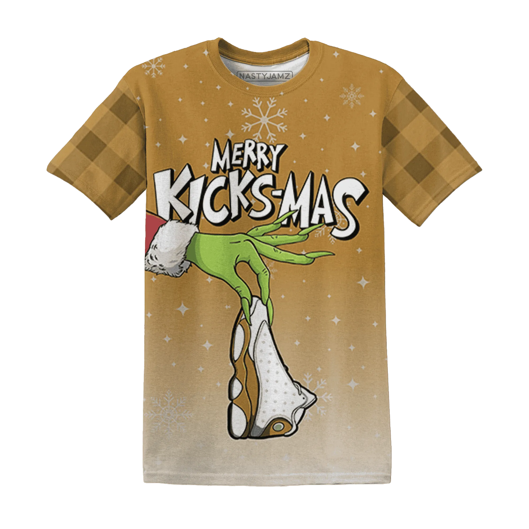 Wheat-13s-NastyJamz-T-Shirt-Match-Merry-Kicksmas-3D