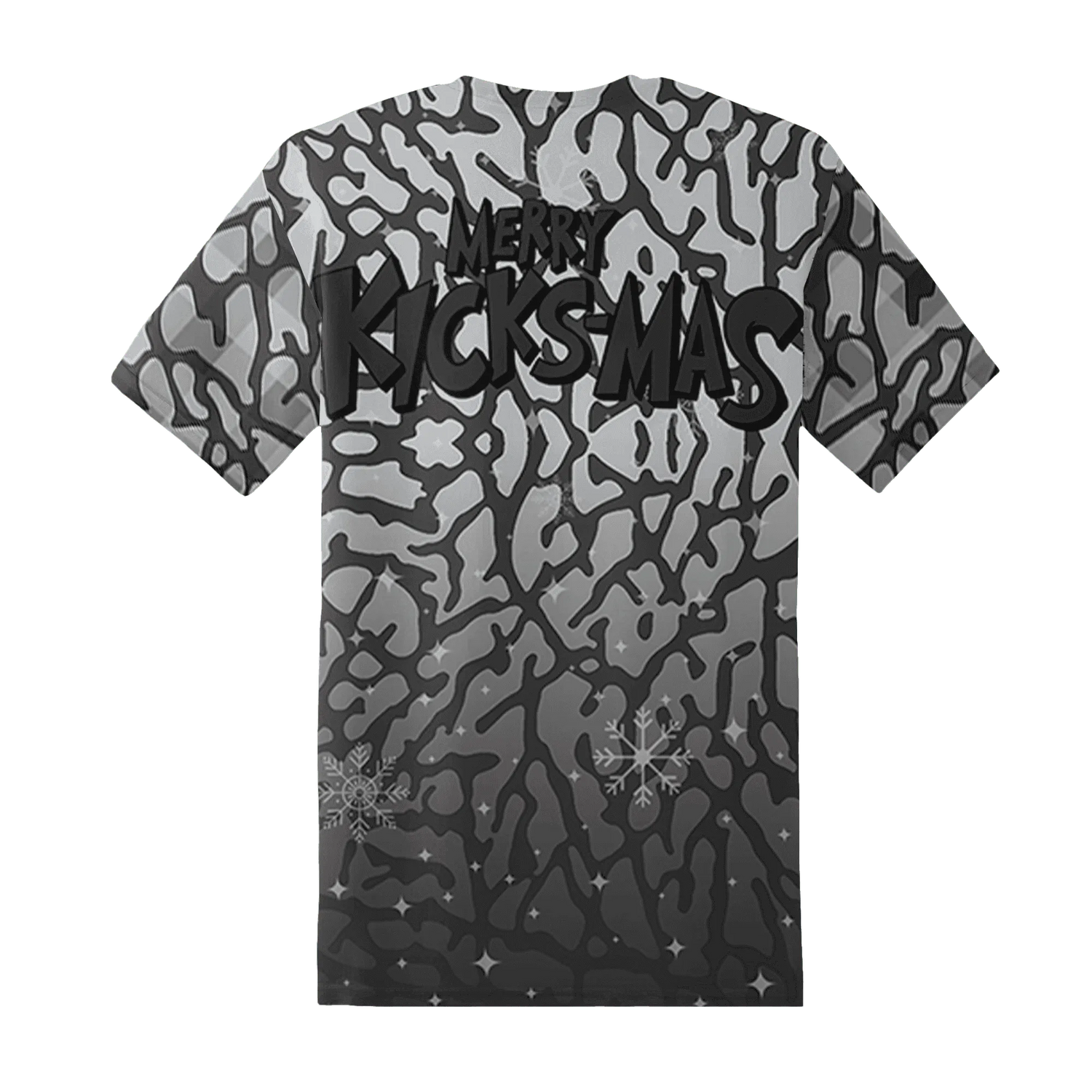 Green-Glow-3s-NastyJamz-T-Shirt-Match-Merry-Kicksmas-3D