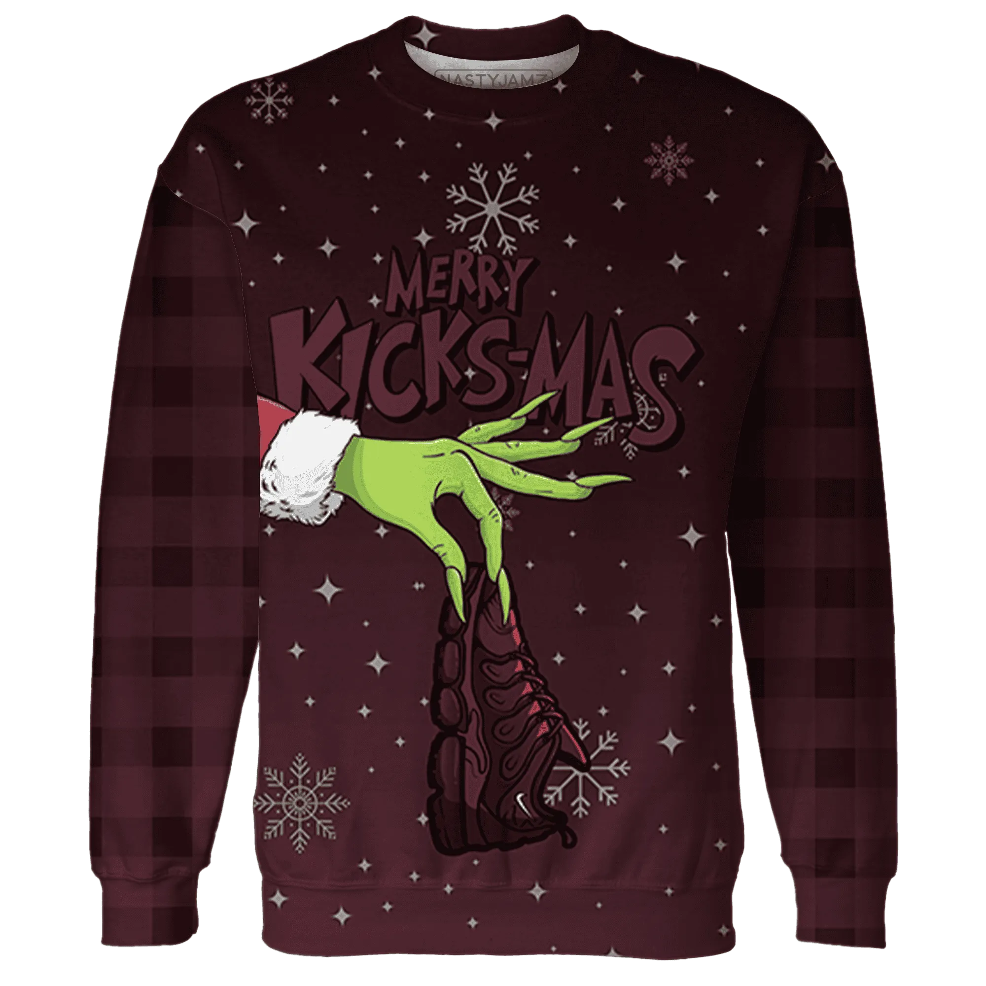 VaporMax-Night-Maron-Burgundy-NastyJamz-Sweatshirt-Match-Merry-Kicksmas-3D