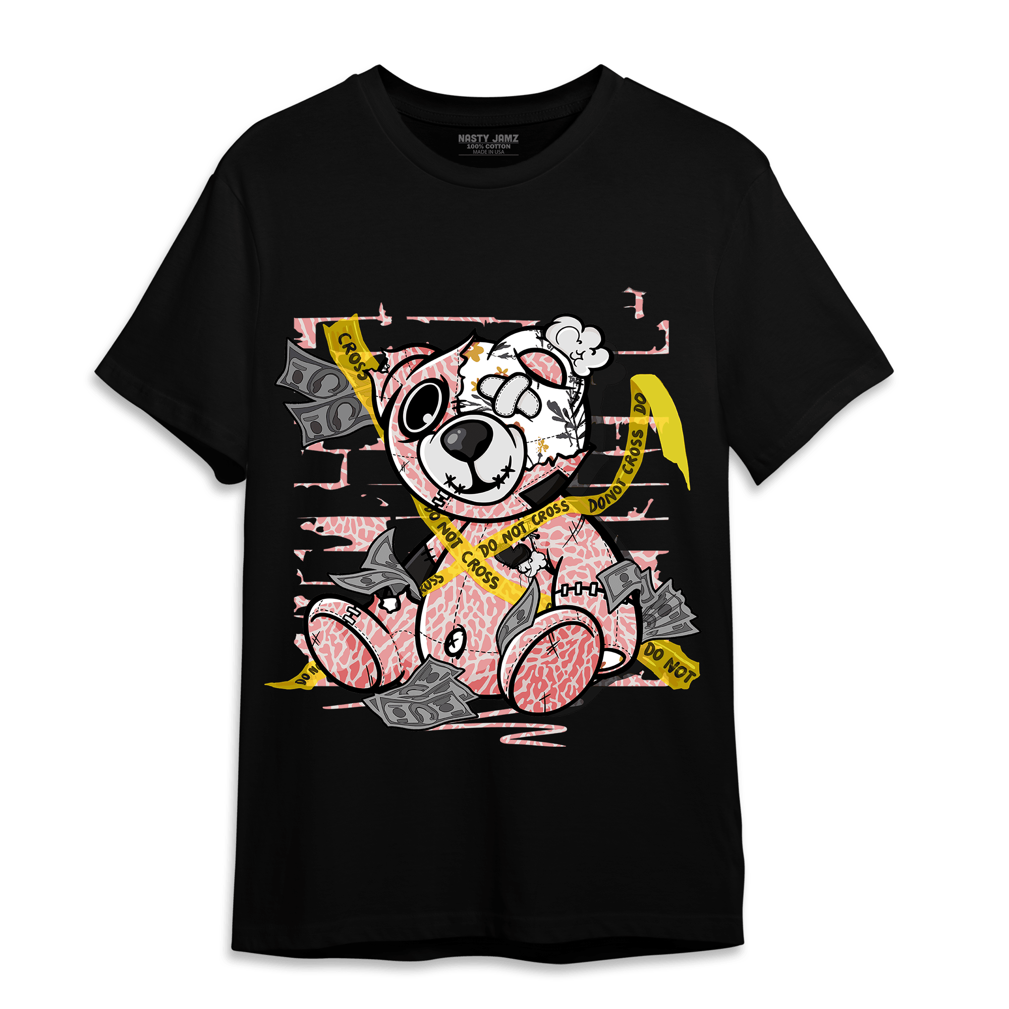 Red Stardust 3s T Shirt Match Money BER - NastyJamz