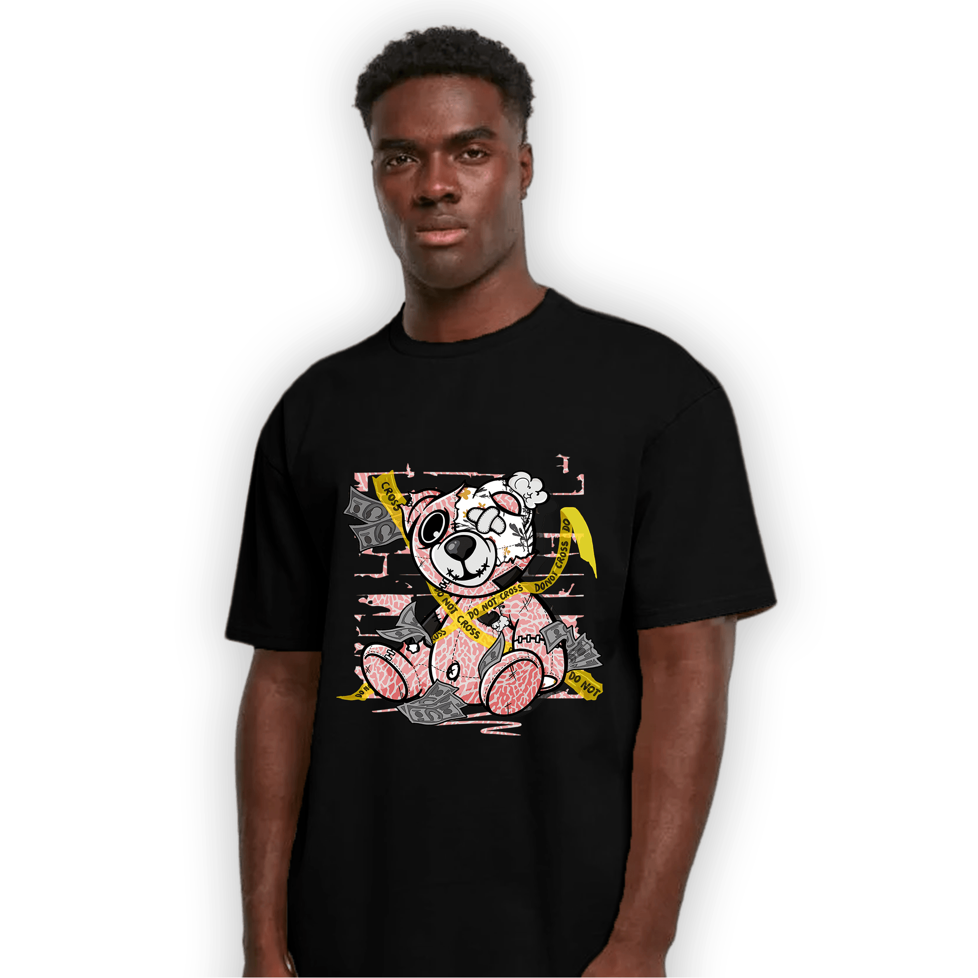 Red Stardust 3s T Shirt Match Money BER - NastyJamz