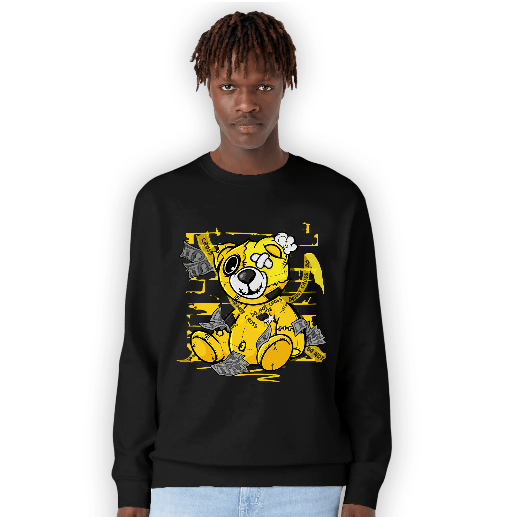 Vivid Sulfur 4s Sweatshirt Match Money BER - NastyJamz