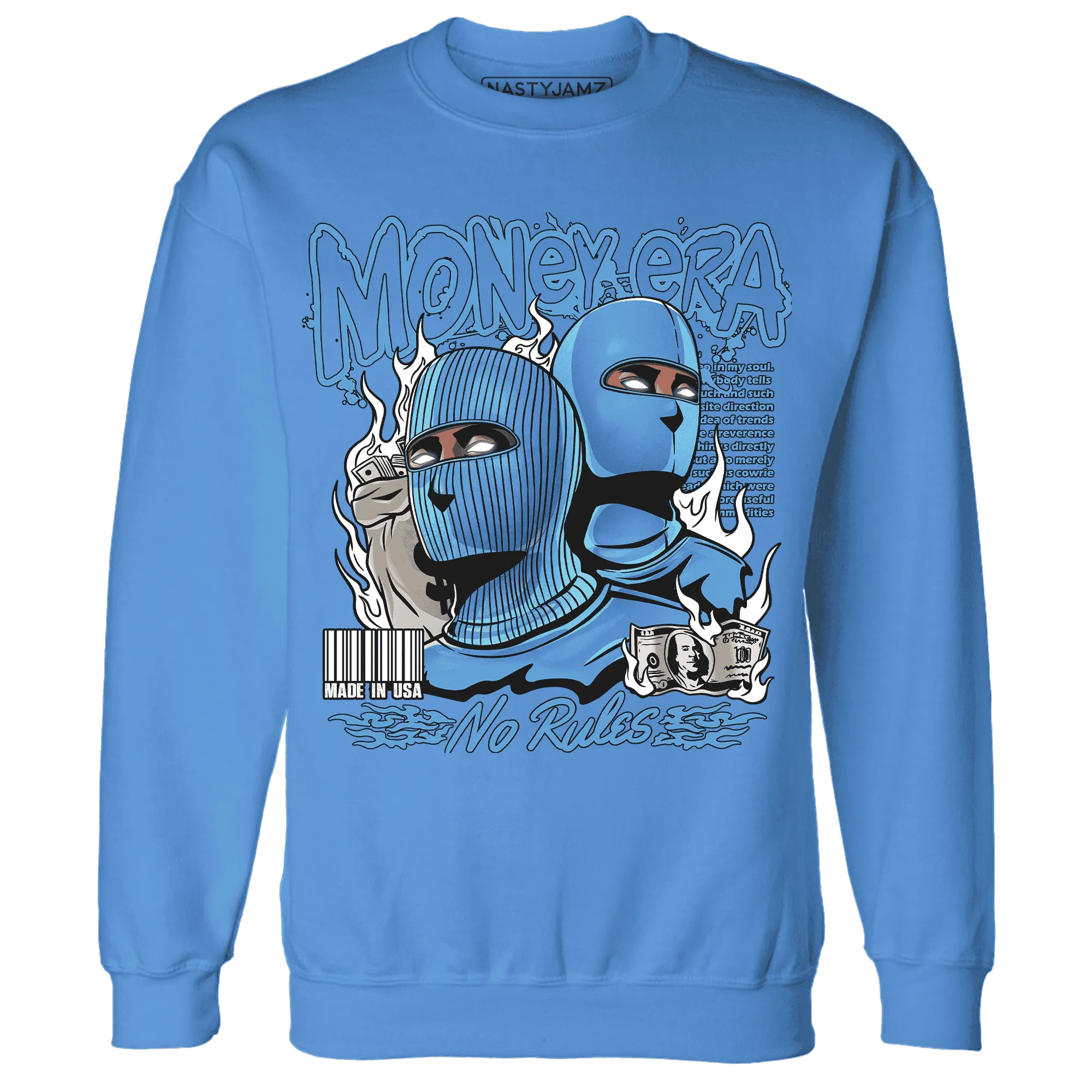 NastyJamz-Carolina-Blue-Univercitii-17s-Sweatshirt-Match-Money-Era