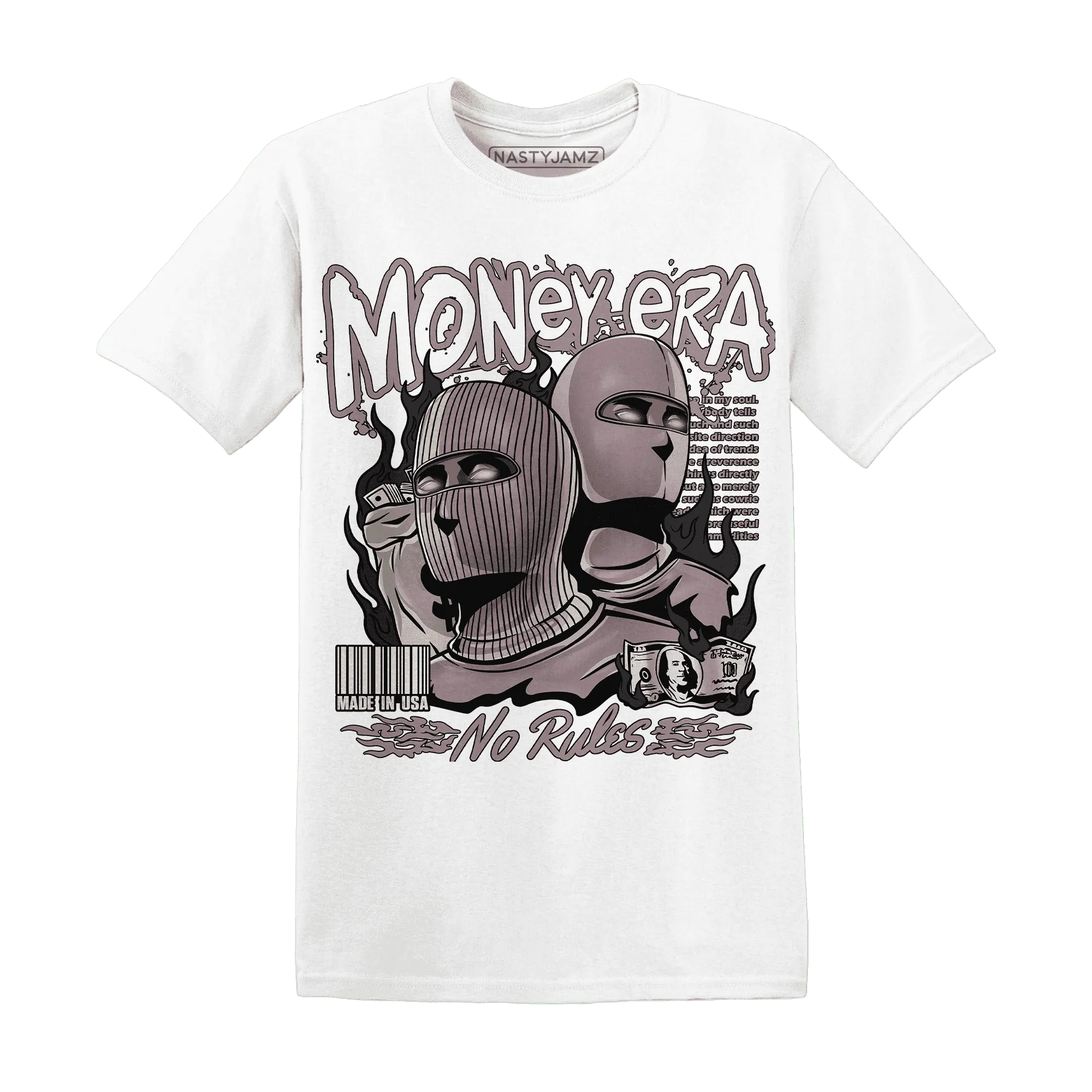NastyJamz-Black-Violet-Ore-3s-T-Shirt-Match-Money-Era
