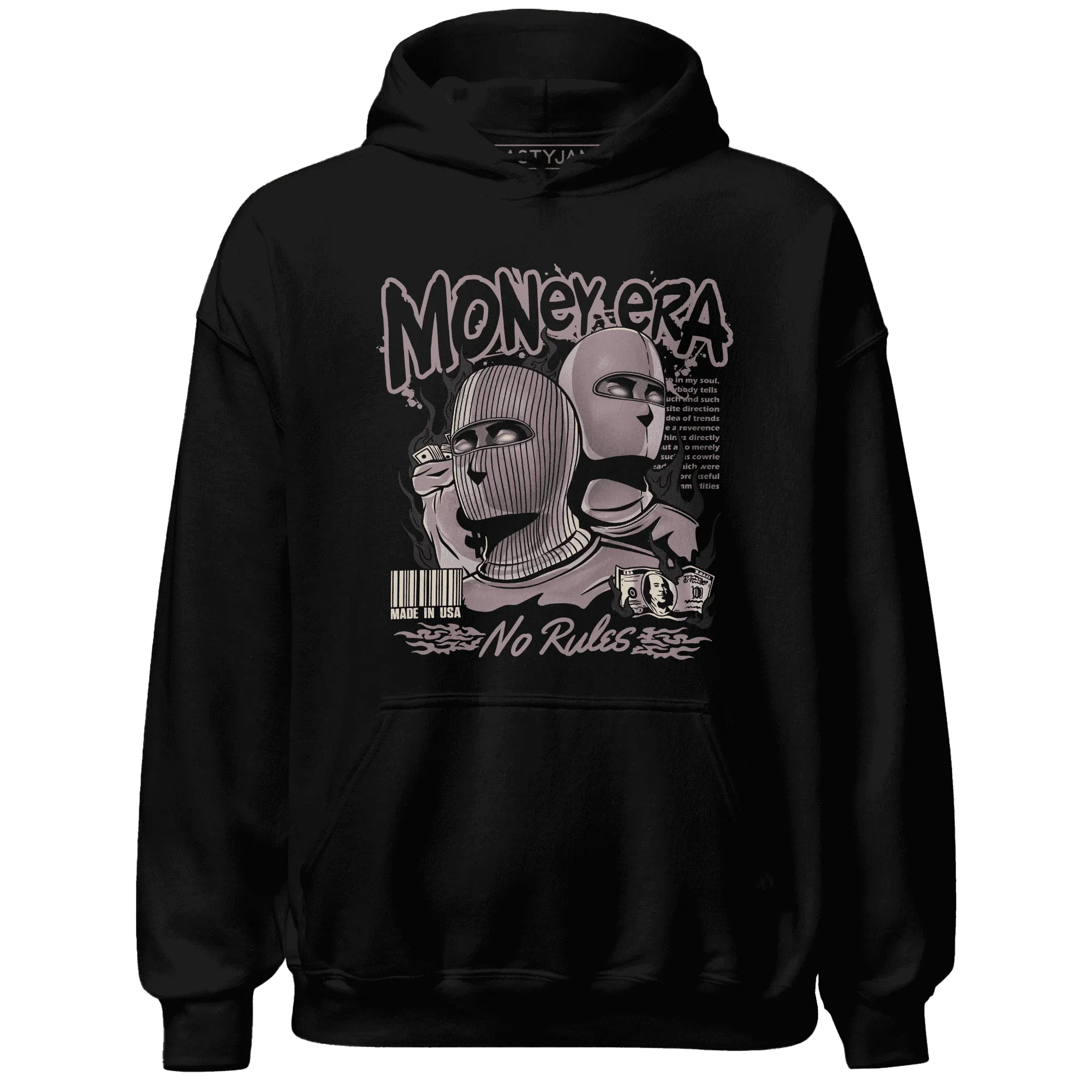 NastyJamz-Black-Violet-Ore-3s-Hoodie-Match-Money-Era